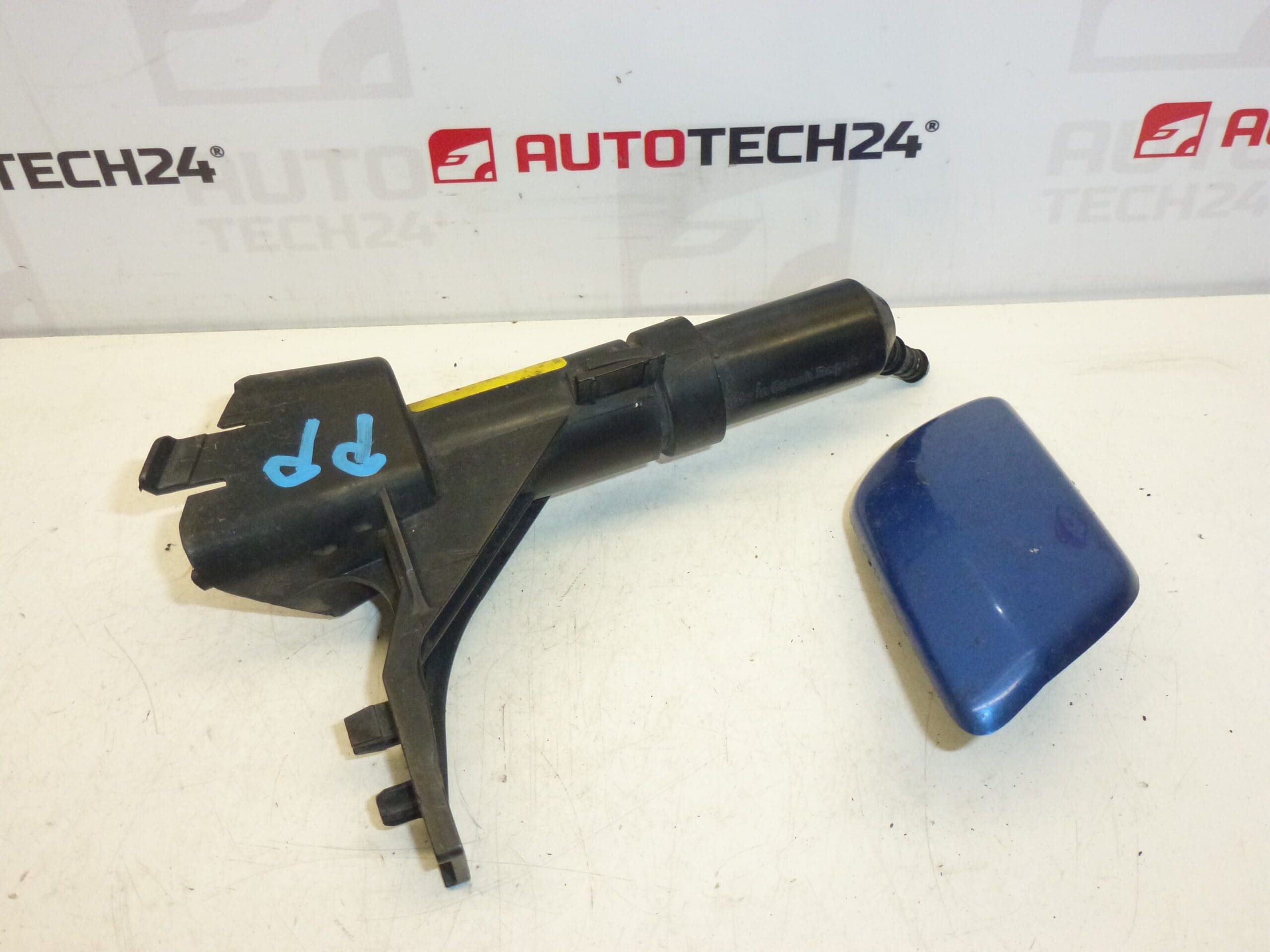 Τρύπα δεξιού ψεκαστήρα προβολέα πλήρης PSA Peugeot 407 6438L8 6438N0 - Image 2