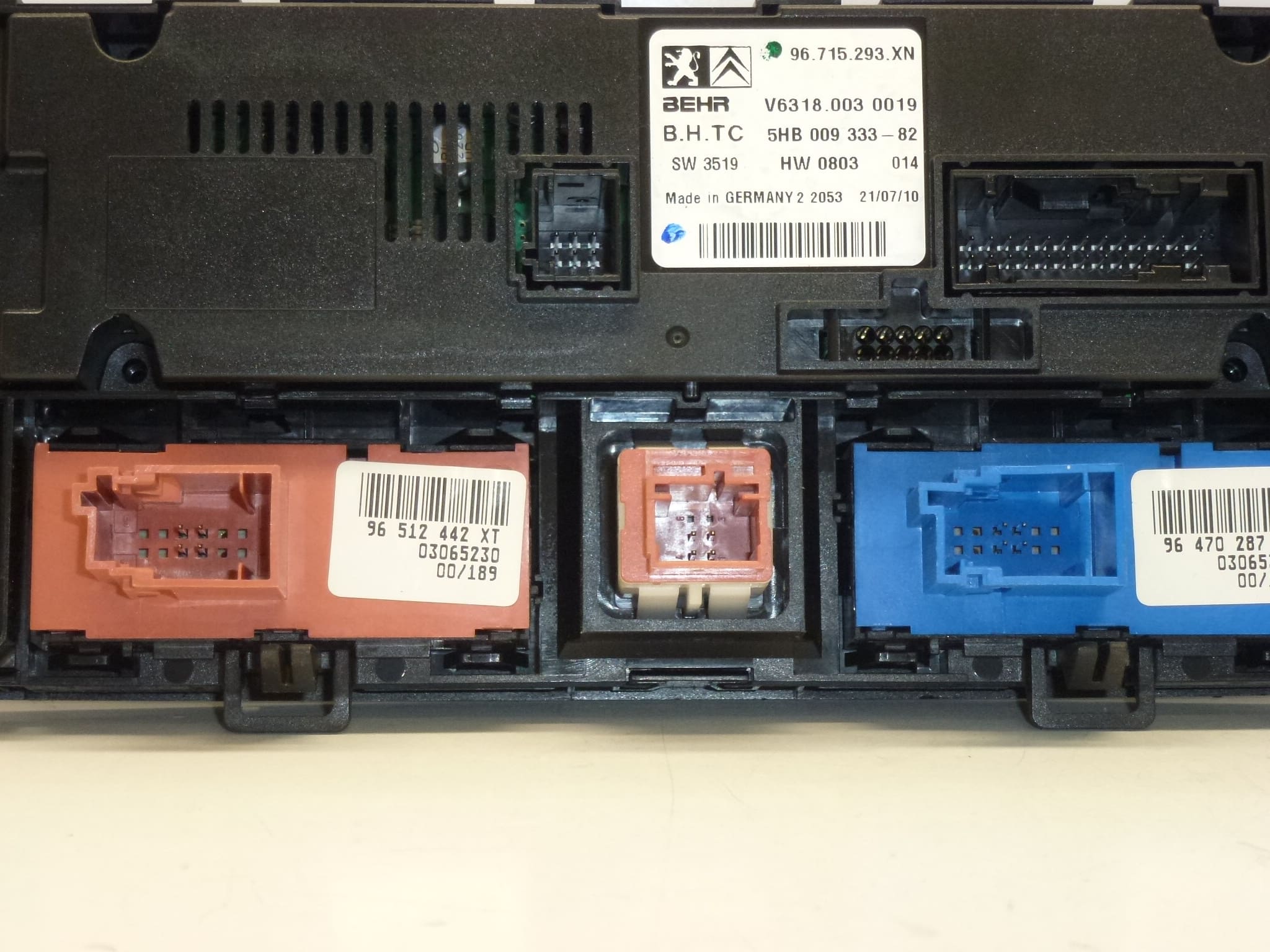 Οργάνωση Θέρμανσης Κλιματισμού Peugeot 407 96715293XN 6452R6 - Image 2