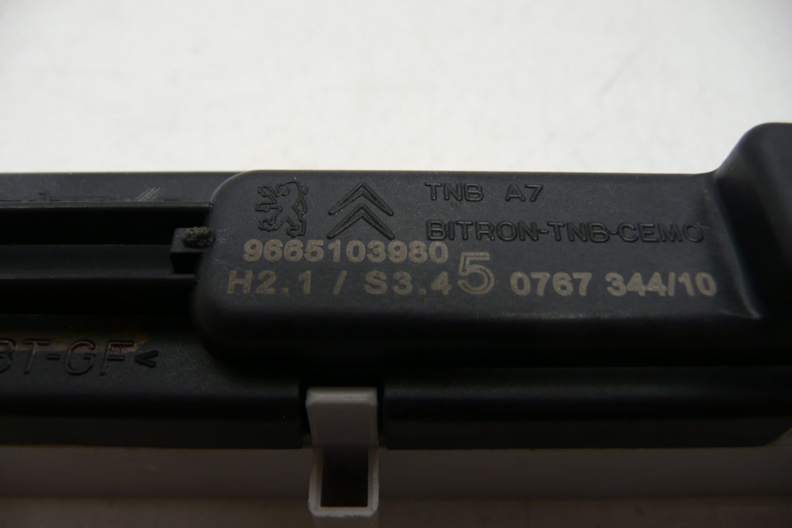 Ένδειξη Ζώνης Citroën Peugeot 9665103980 - Image 2