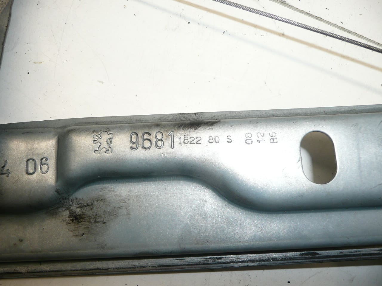 Μηχανισμός Καθαρισμού Παράθυρου PP Peugeot 207 9681182280 9222W9 - Image 2