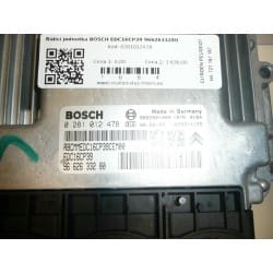 Μονάδα ελέγχου Bosch EDC16CP39 9662633280 - Image 2