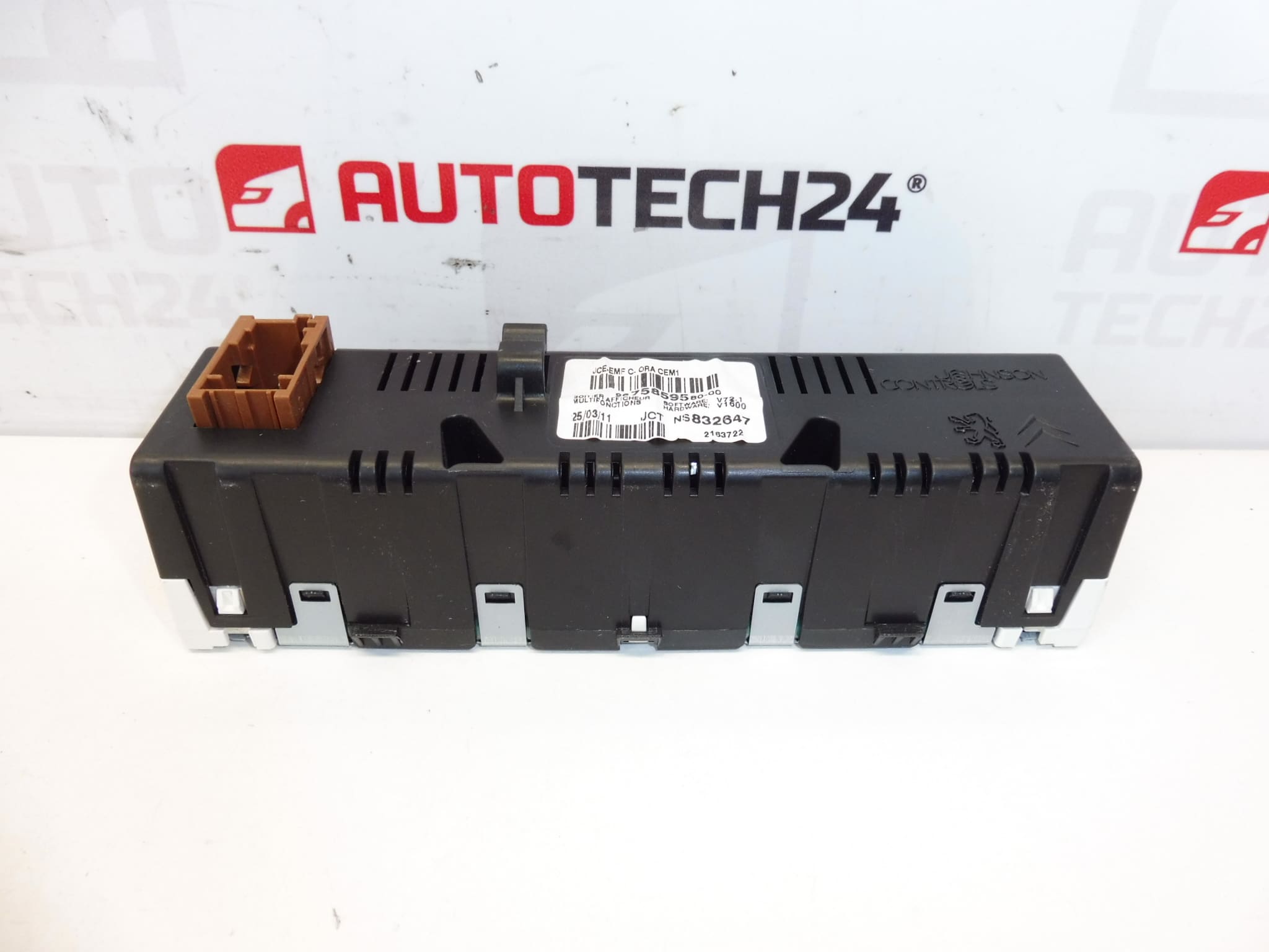 Οθόνη Ραδιοφώνου Υπολογιστή Peugeot 308 9675859580 1607240280 - Image 2