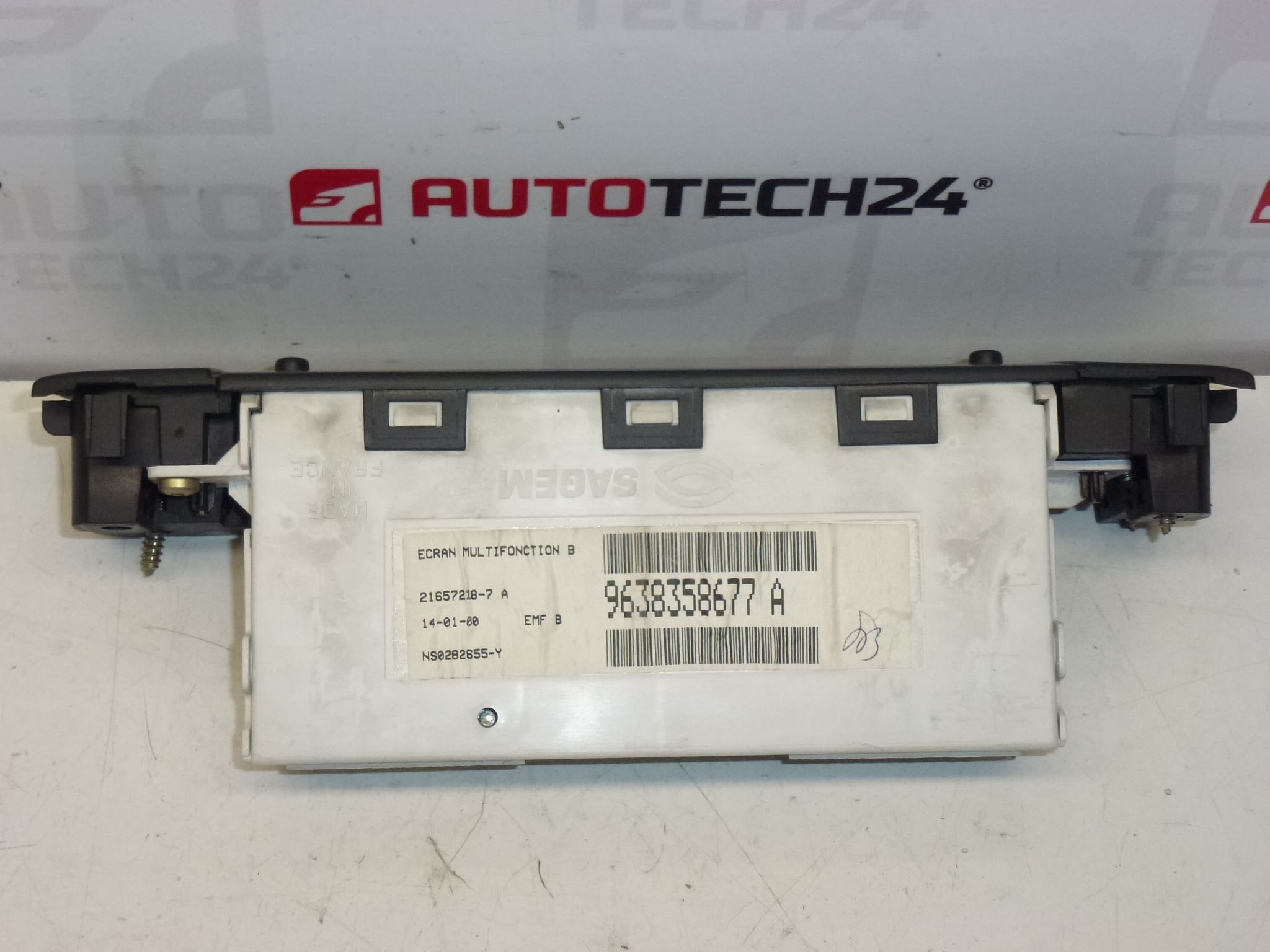 Οθόνη Ραδιοφώνου και Υπολογιστή PSA Peugeot 406 9638358677 6155P8 - Image 2