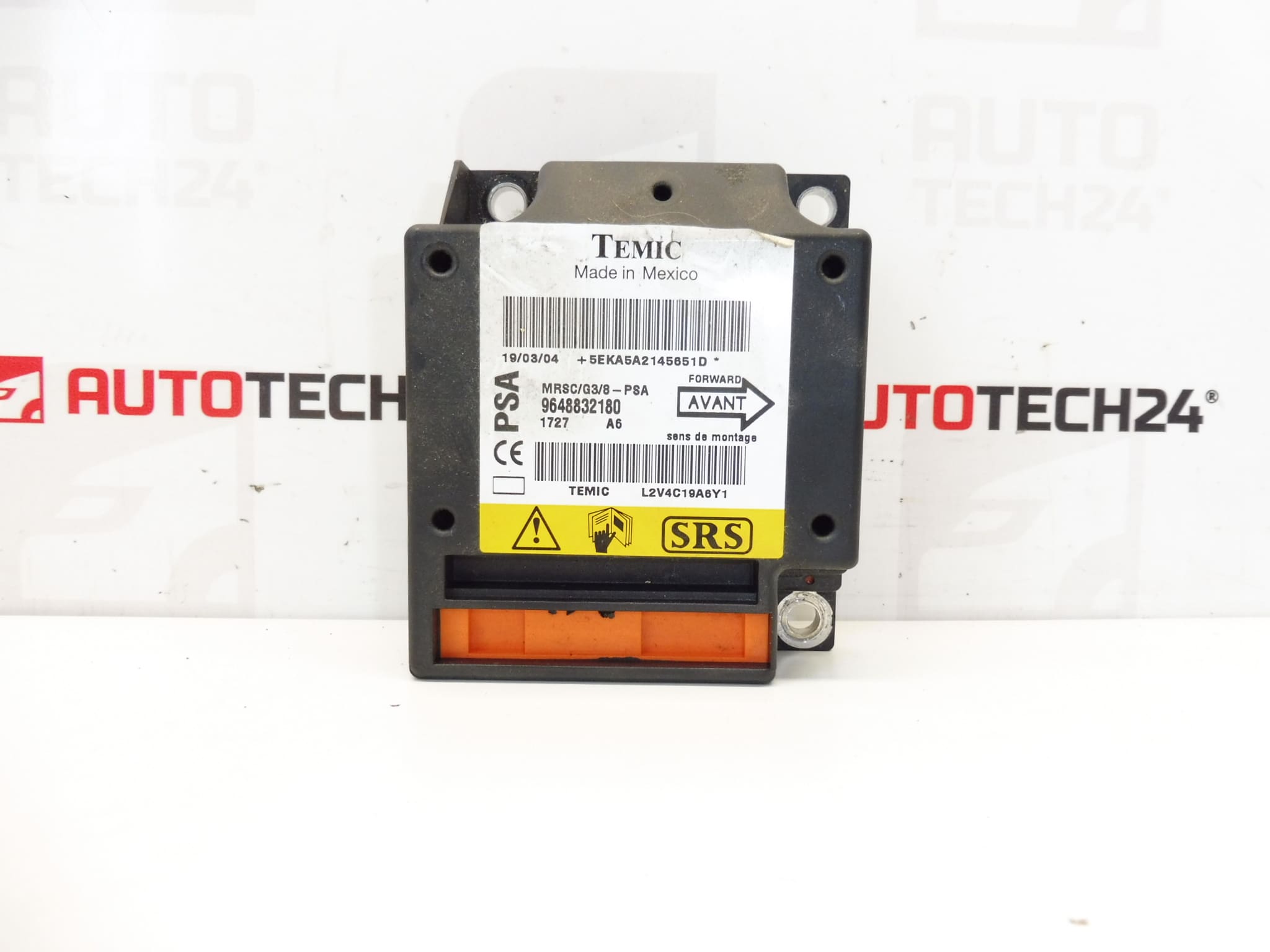 Peugeot 607 Airbag Unit 9648832180 6556NZ 6545JK