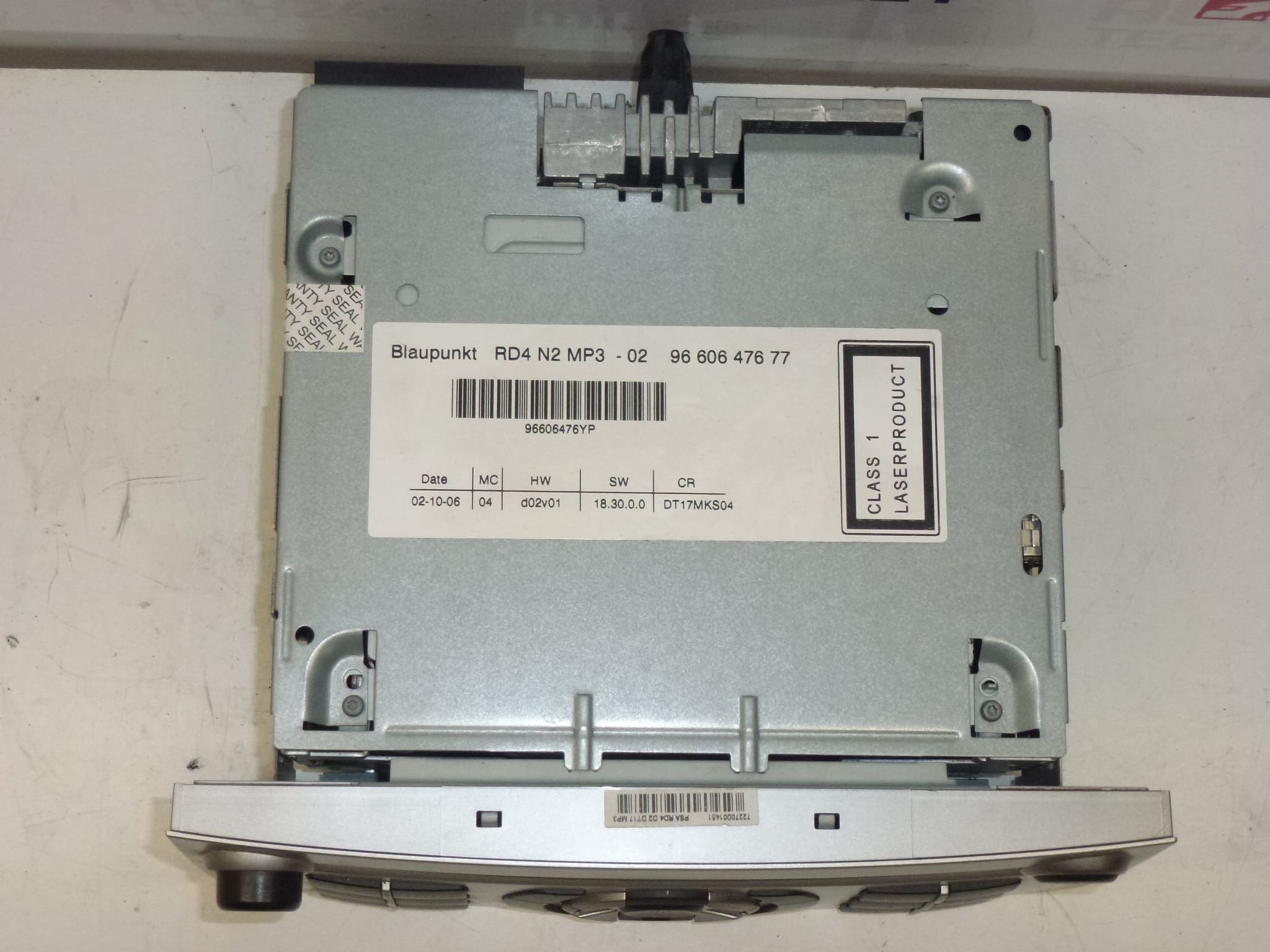 Ραδιόφωνο Αυτοκινήτου CD MP3 Citroën Peugeot RD4 N2 9660647677 657953 - Image 2