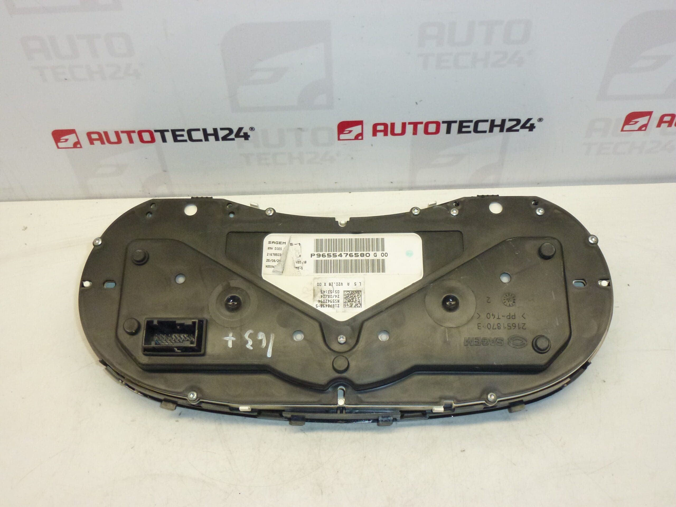 Ταχύμετρο Peugeot 307 163000 χλμ 9655476580 - Image 2