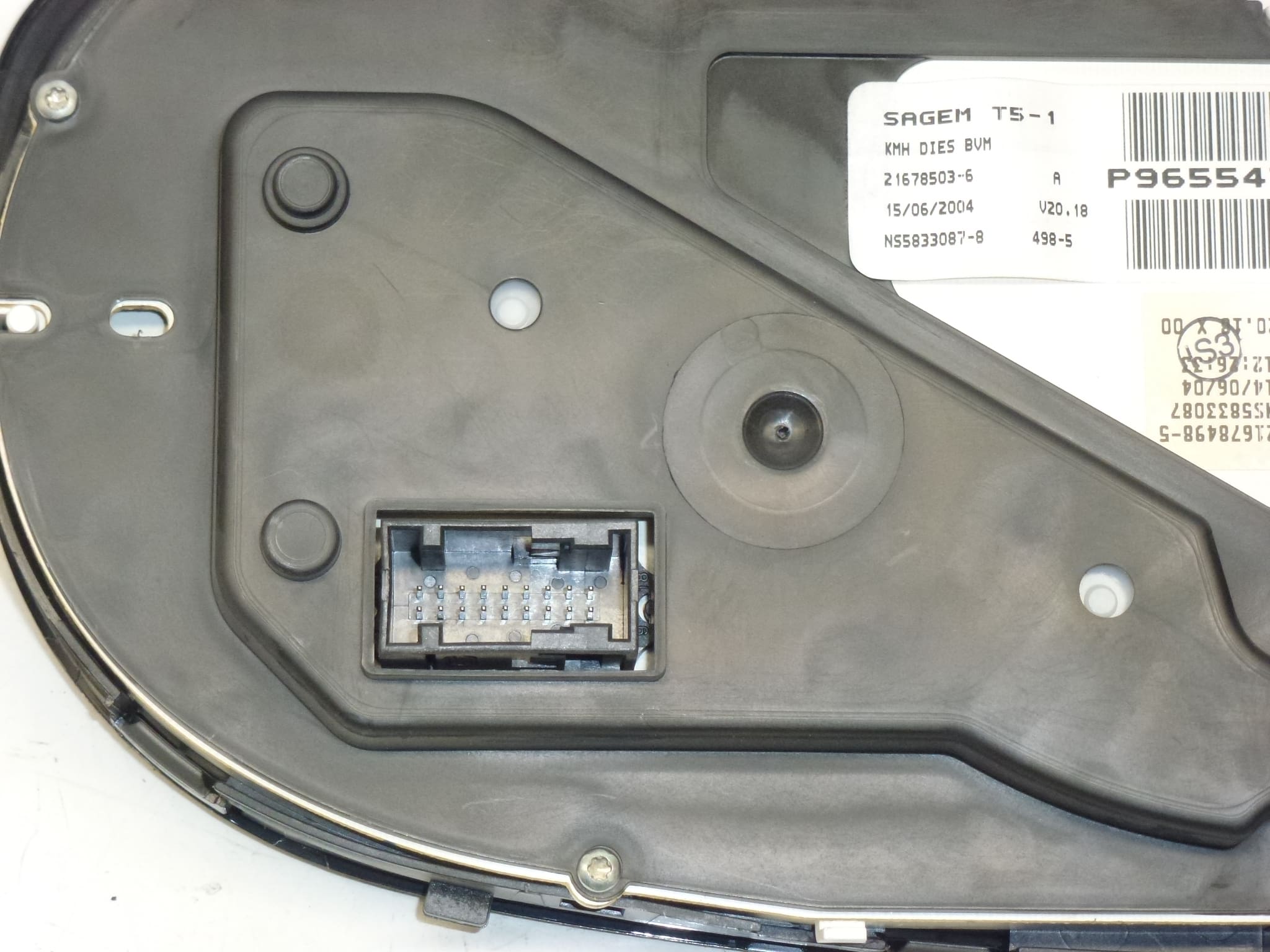 Ταχυμετρητής Peugeot 307 215.000 χλμ 9655476580 G00 - Image 2