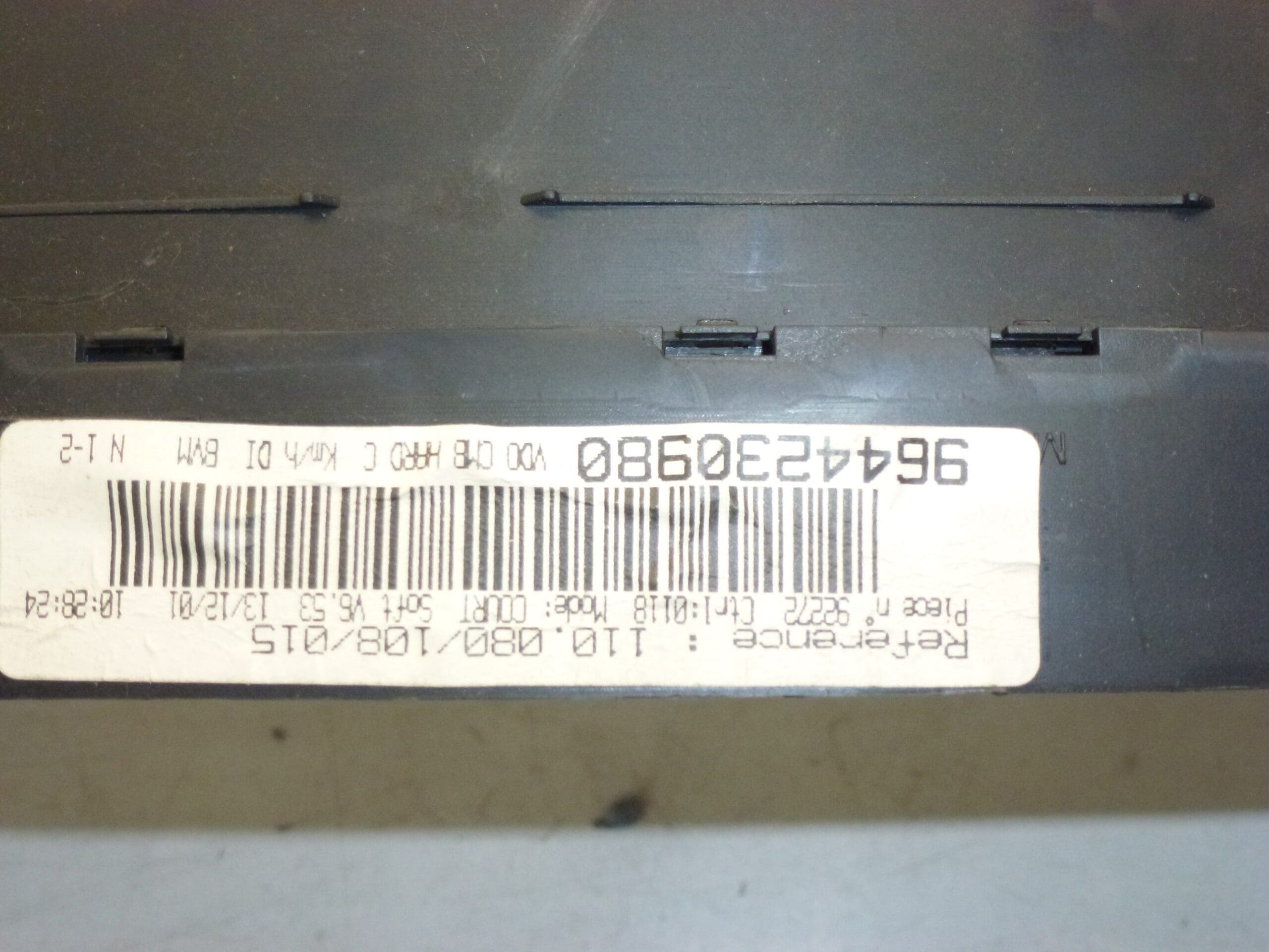 Ταχογράφος Peugeot 406 2.2 HDI 9644230980 με 193000 χλμ - Image 2