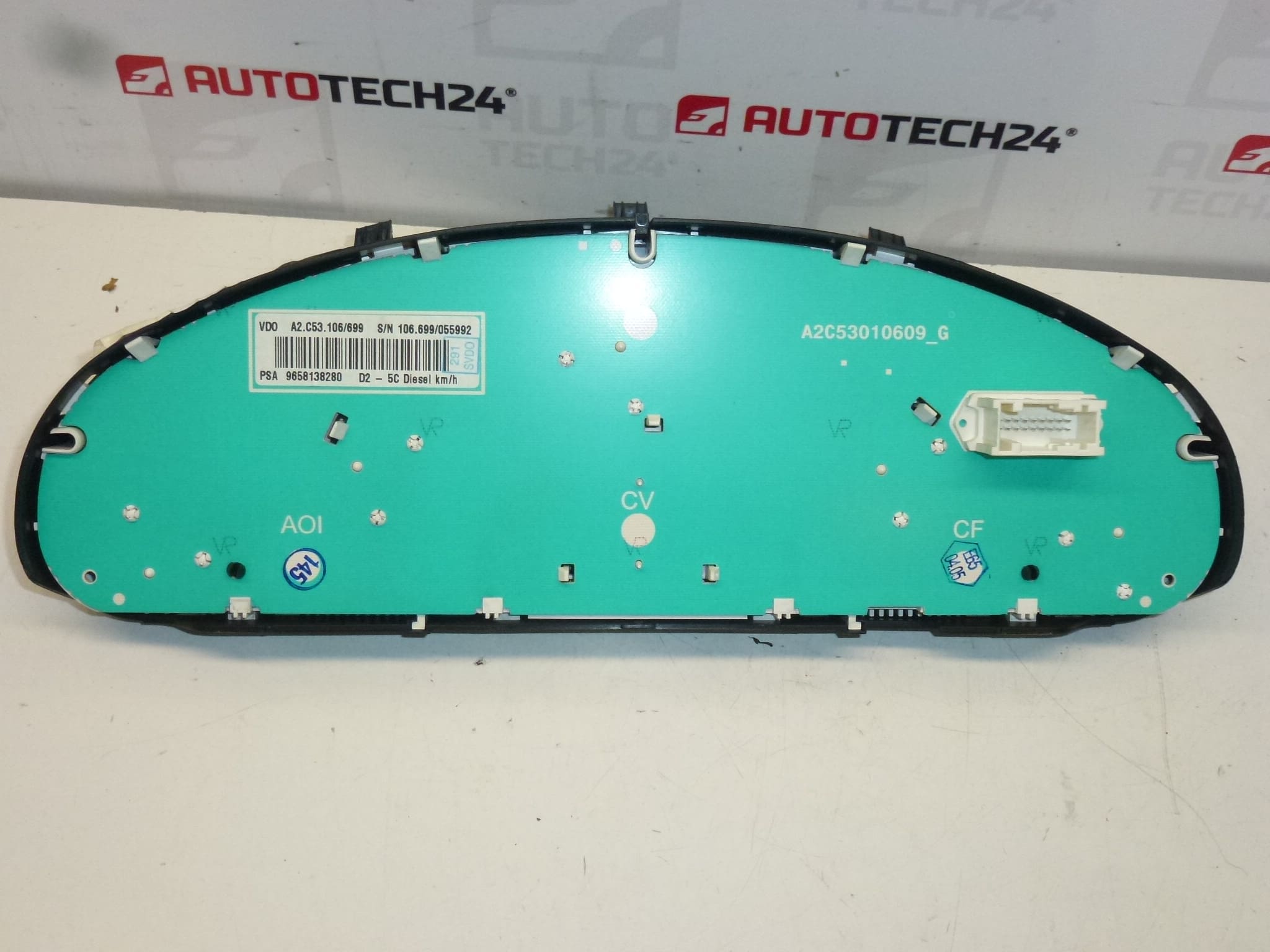 Ταχύμετρο Peugeot 407 289 χιλιάδες χλμ 9658138280 - Image 2