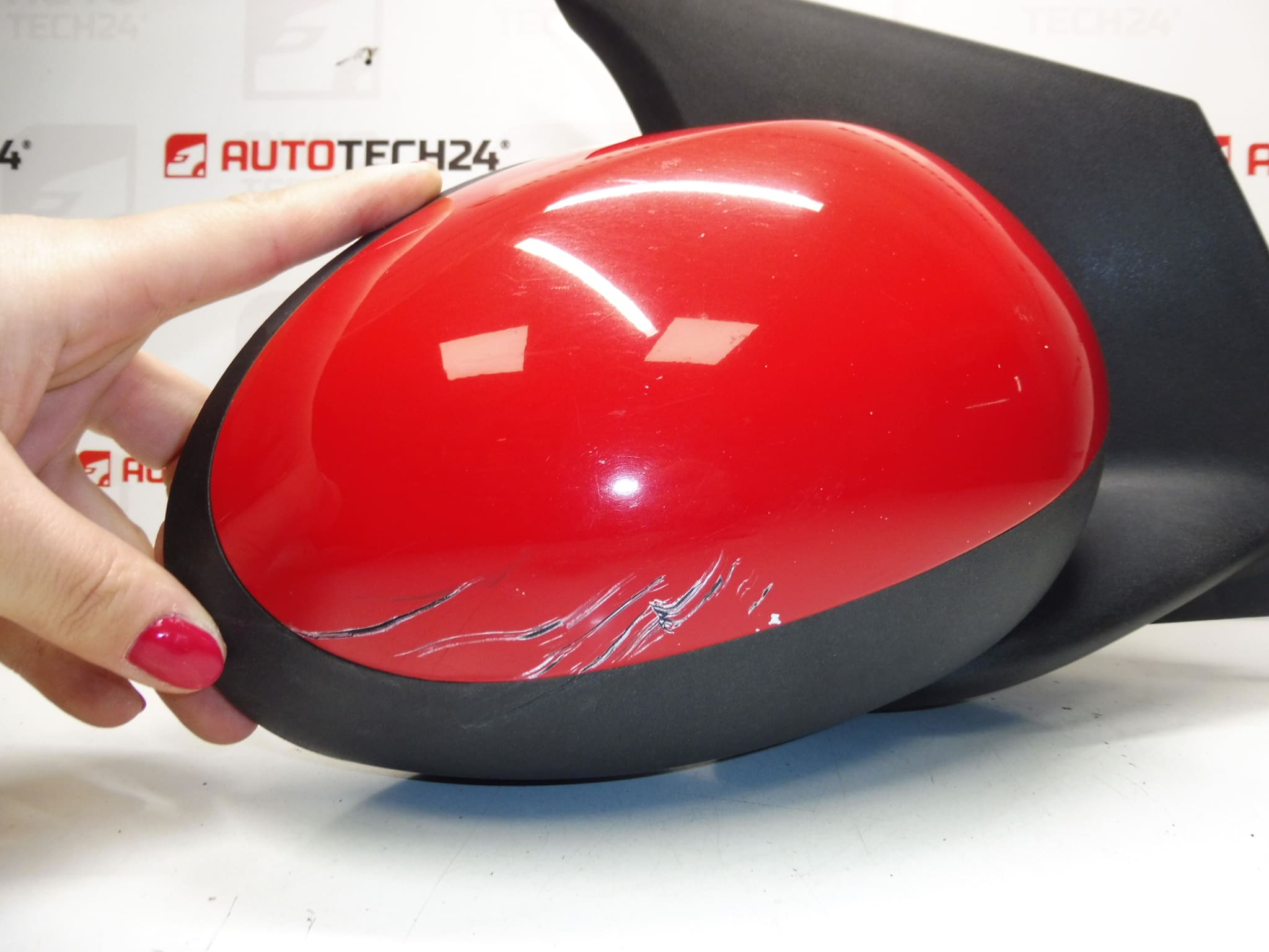 Δεξιός Κόκκινος Καθρέπτης για Citroën C1 Peugeot 107 87910-0H010 87910-0H011 - Image 2