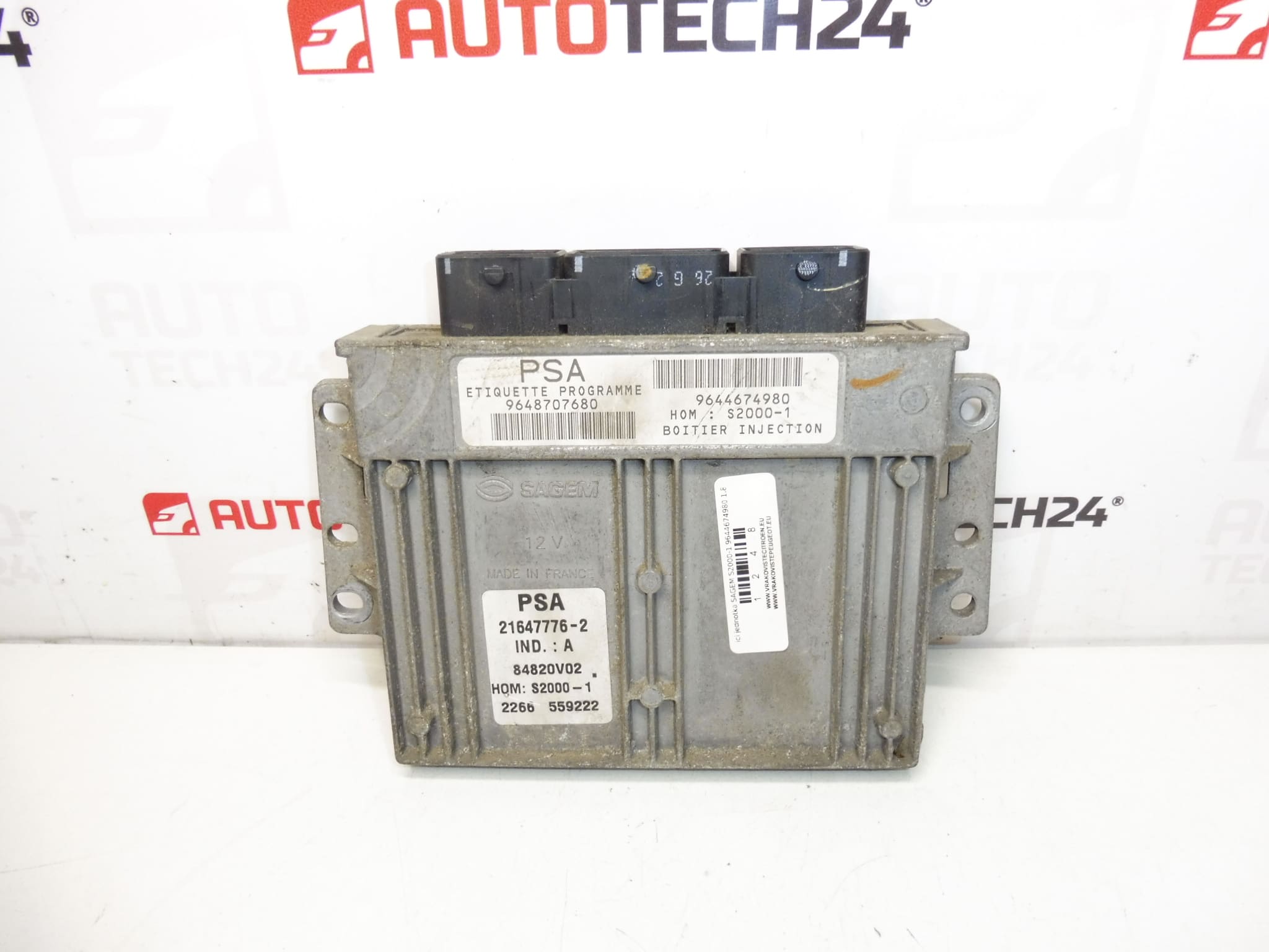 ECU Sagem S2000-1 1.8 16V 9644674980