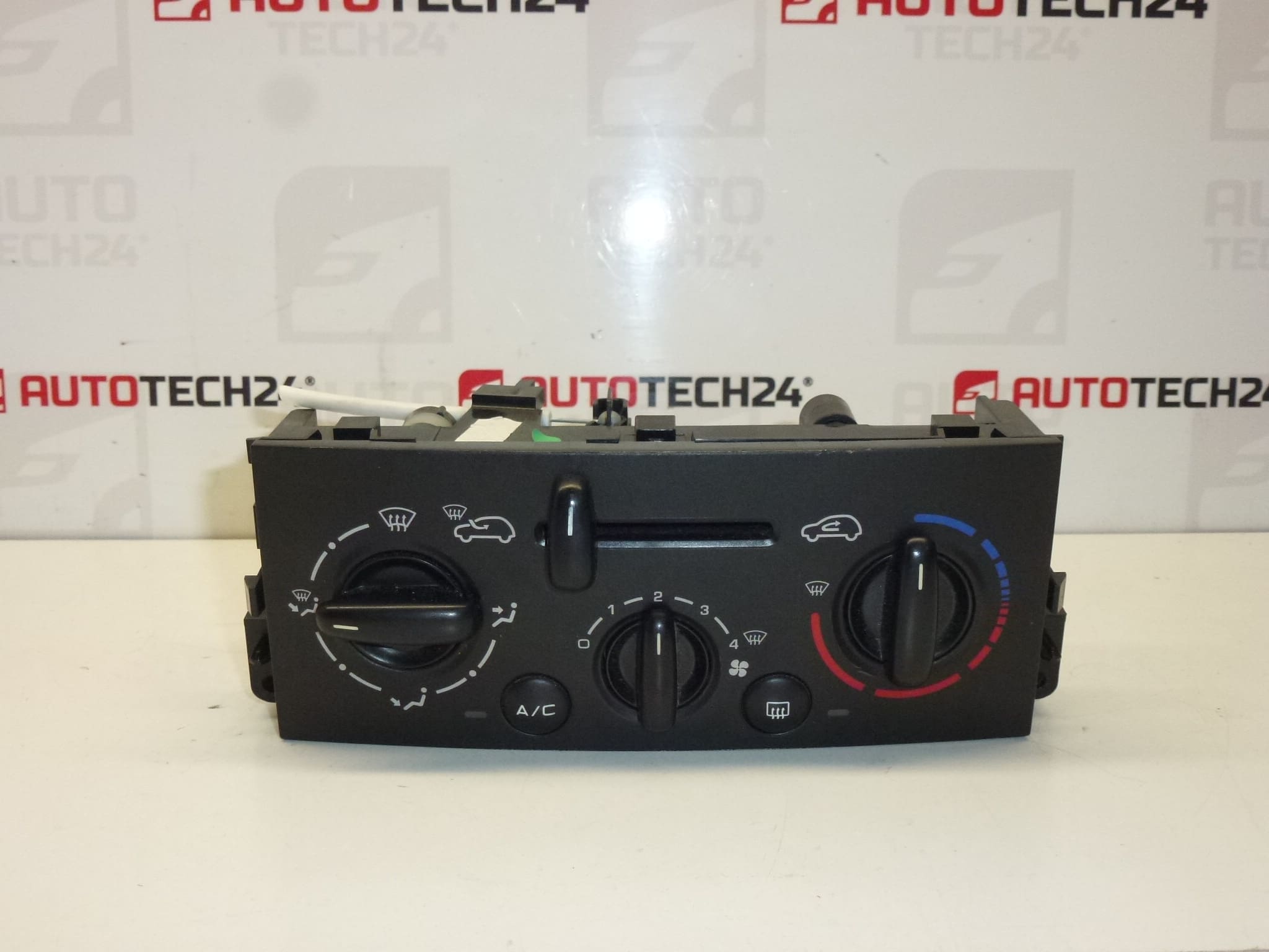 Έλεγχος θέρμανσης κλιματισμού Peugeot 207 N102079B 6451TK