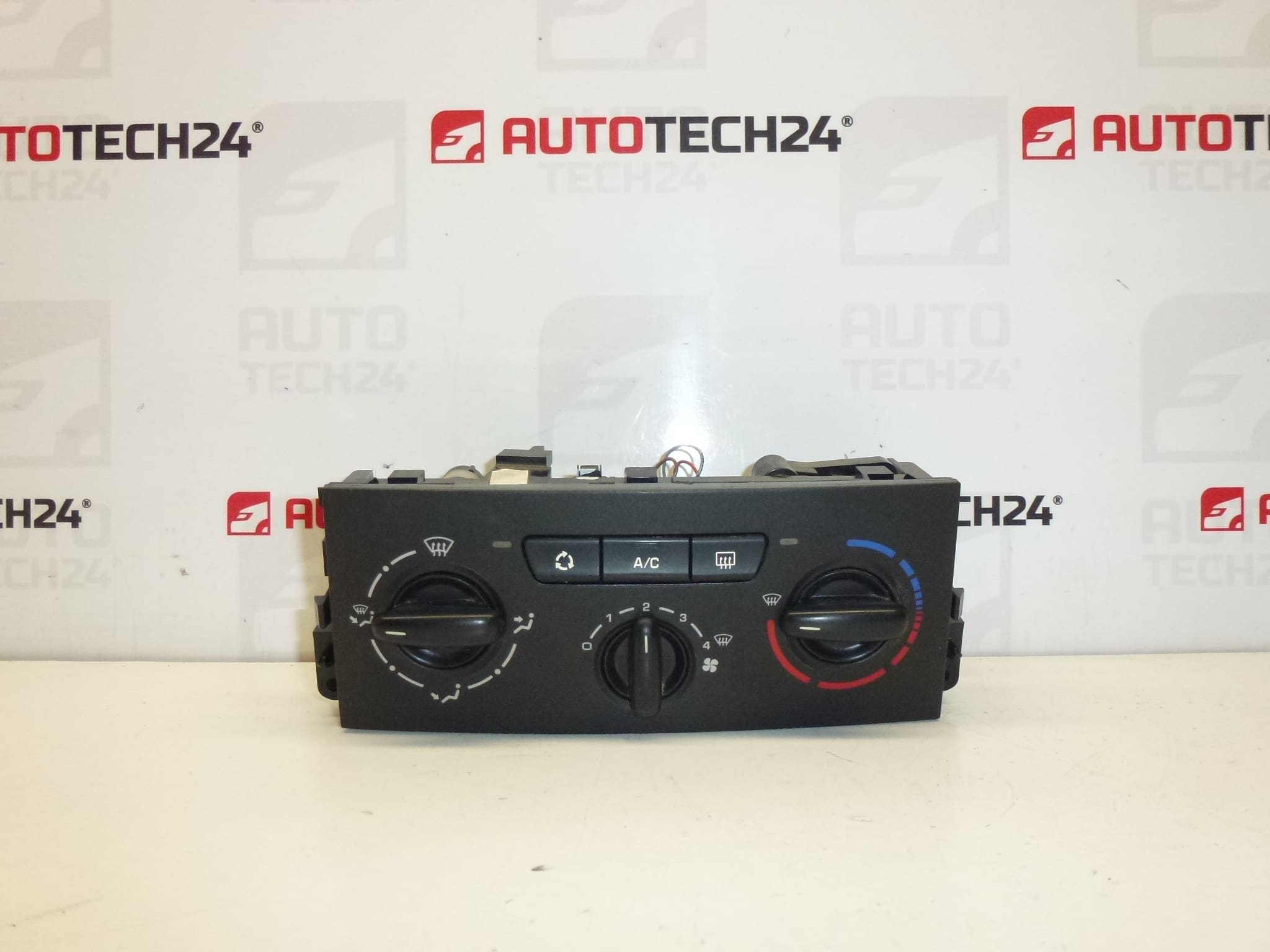 Έλεγχος θέρμανσης κλιματισμού Peugeot 207 N102080F 6451TL