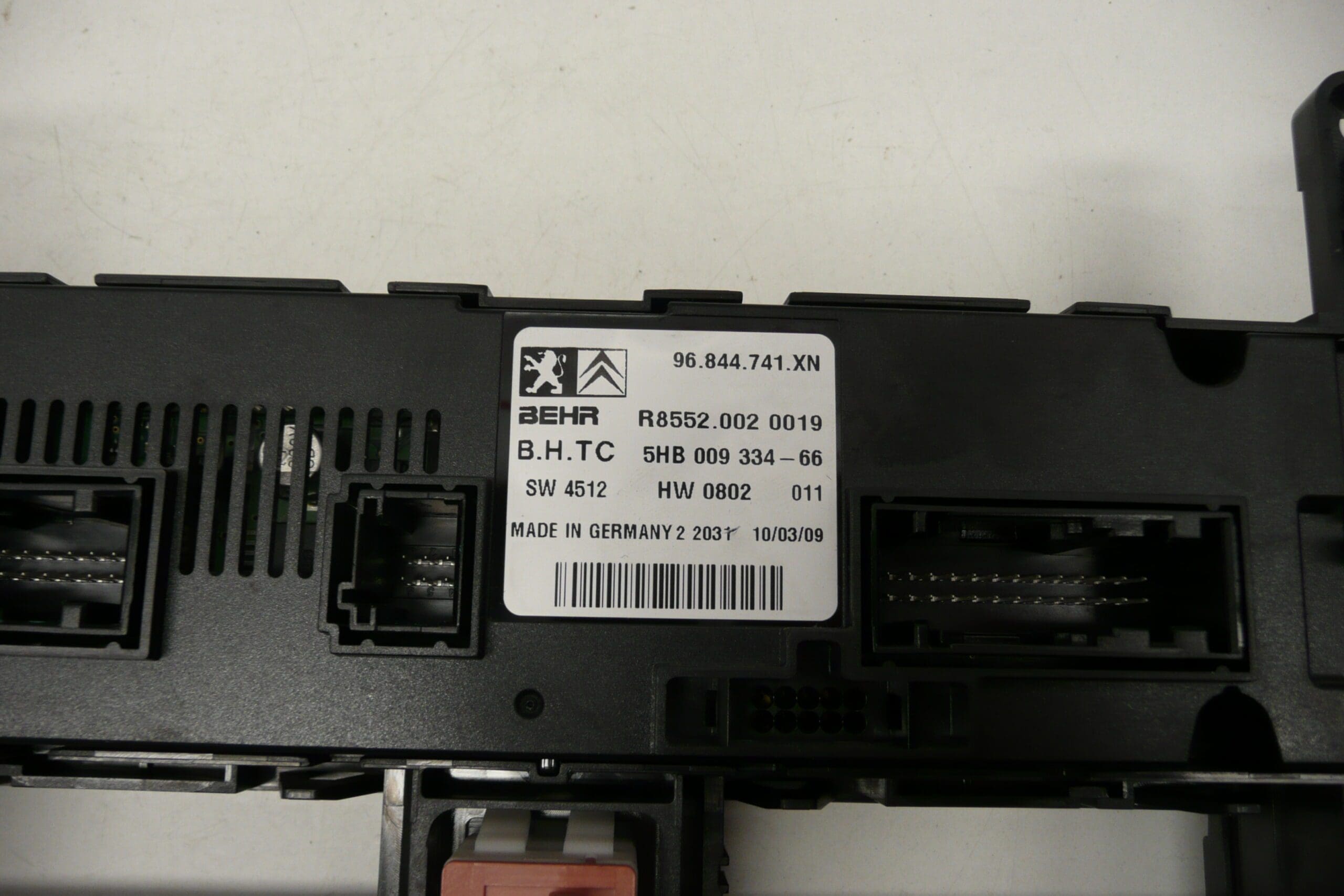 Οδηγός Θέρμανσης Κλιματισμού Peugeot 407 96844741XN 6452J8 - Image 2