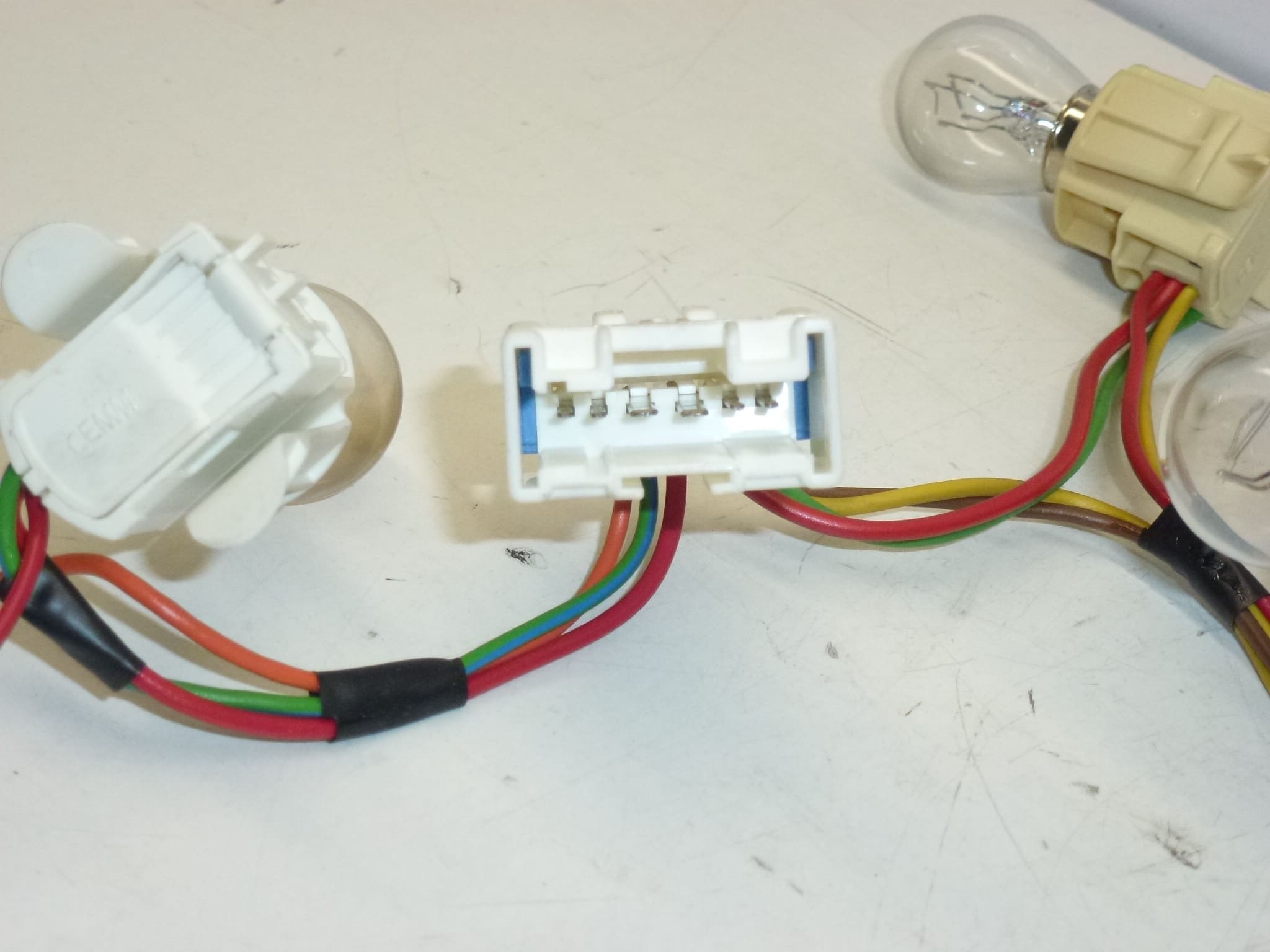 Καλωδίωση Αριστερής Πίσω Λυχνίας Peugeot 407 Sedan 6350HP - Image 2