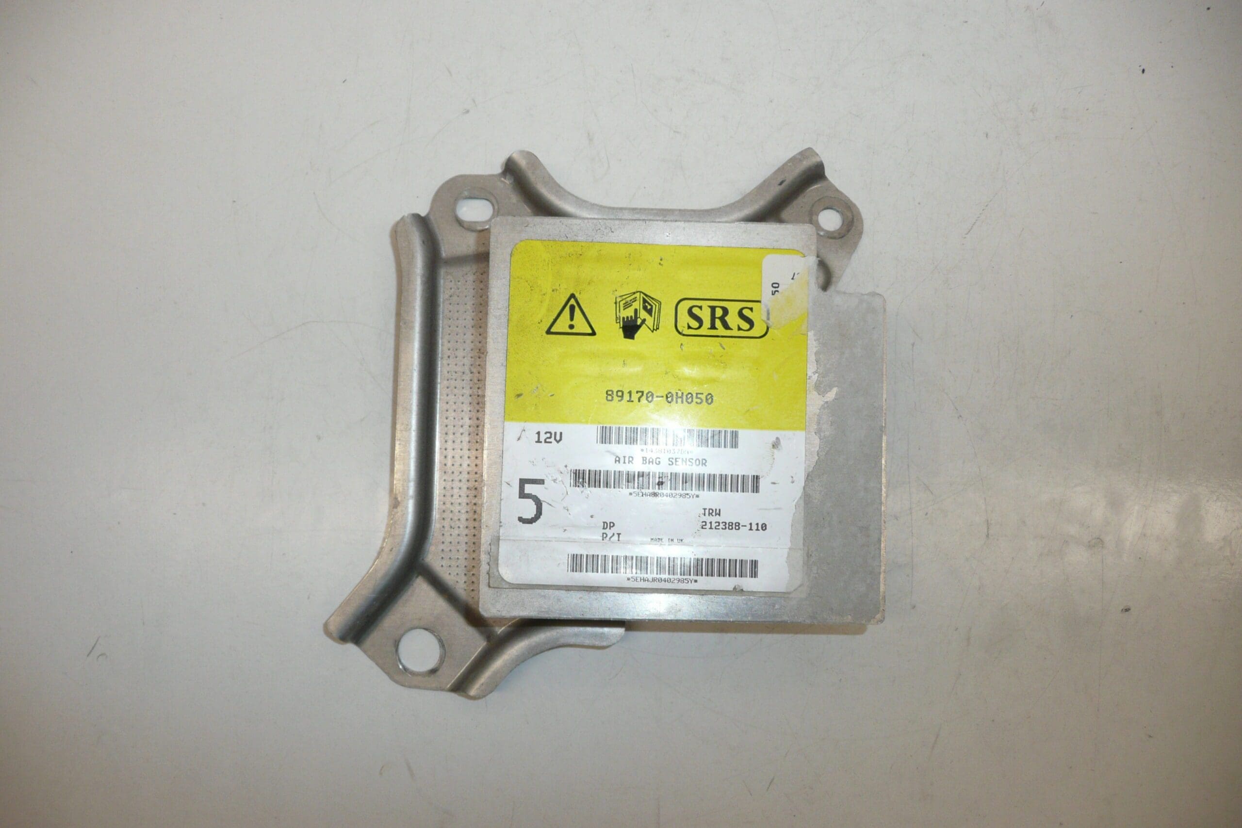 Citroën C1 Airbag Unit Fired 89170-0H050