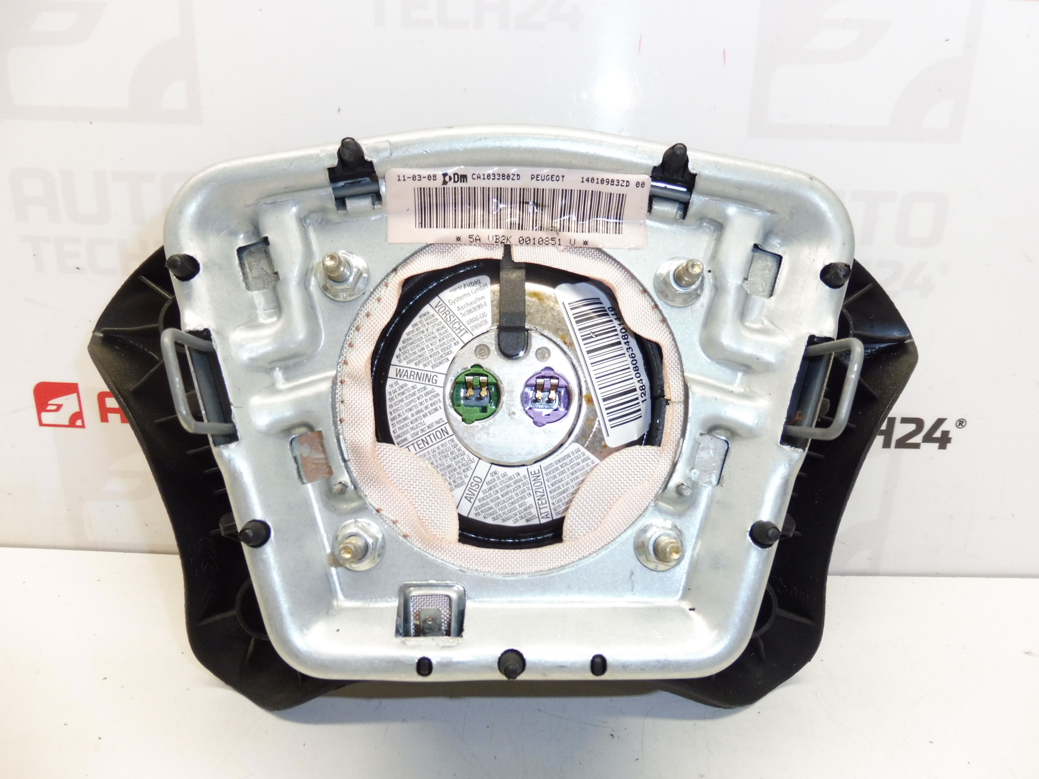 Peugeot 807 αερόσακος τιμονιού 14010983ZD 4112LN