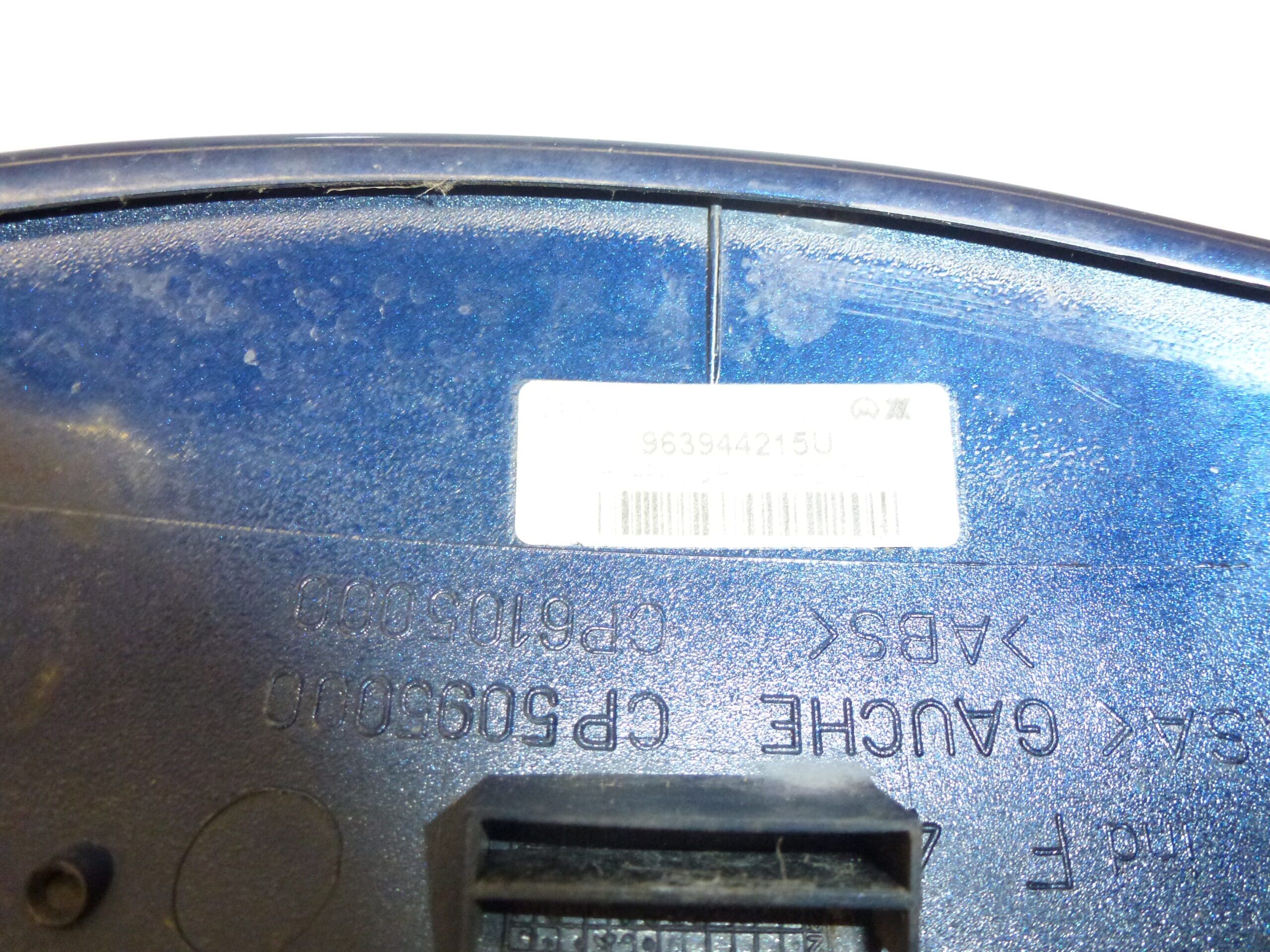 Κάλυμμα αριστερού καθρέφτη Citroën Xsara Picasso 9639444215U 815242 KPU