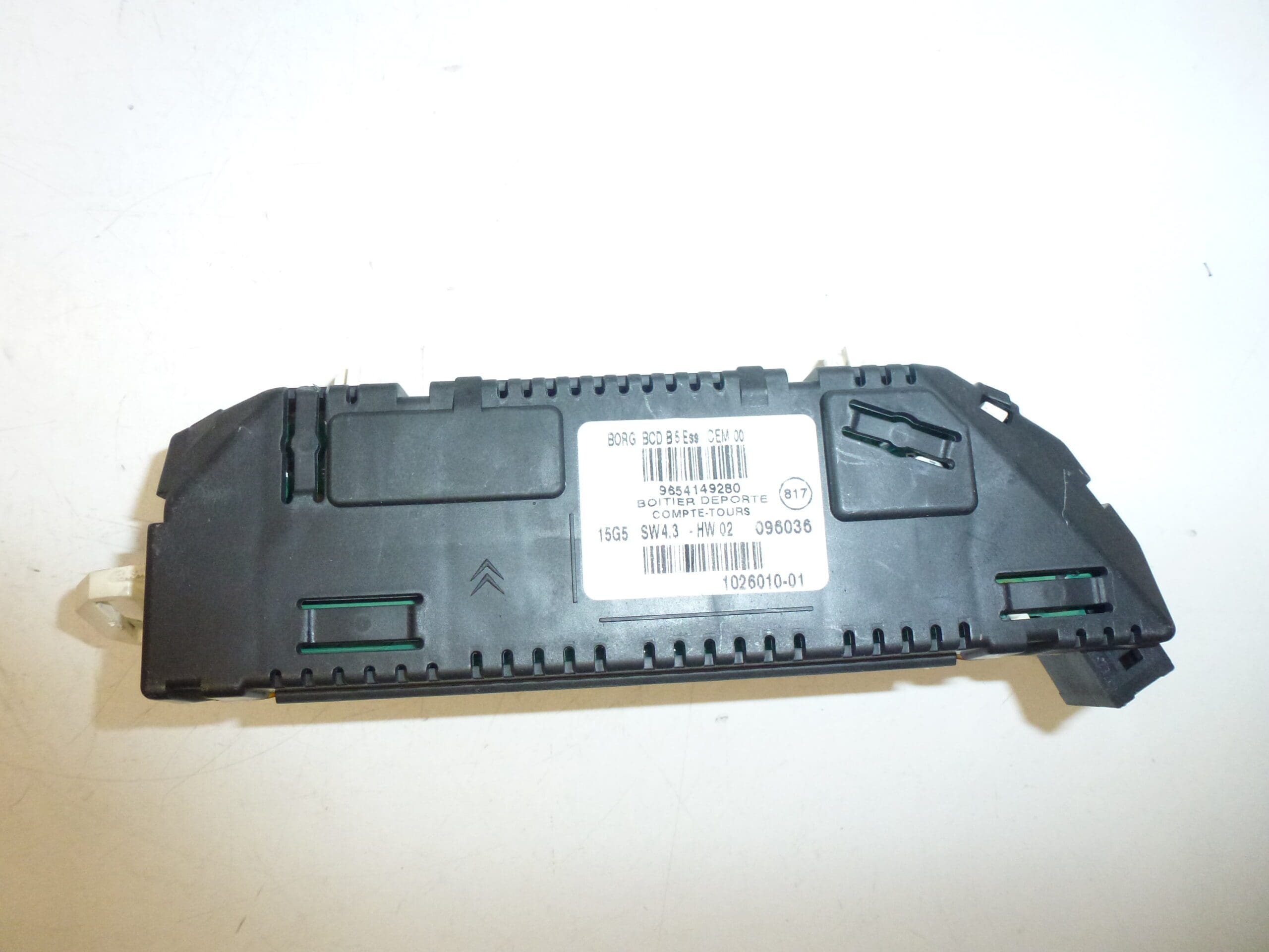 Εμφάνιση Tachometer Citroën C4 9662225980 6106E0