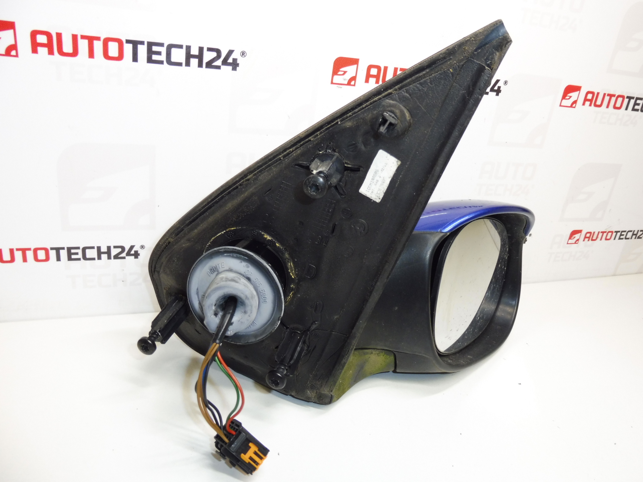 Δεξιός καθρέφτης KGS Peugeot 206+ 96725799XT 8154JF