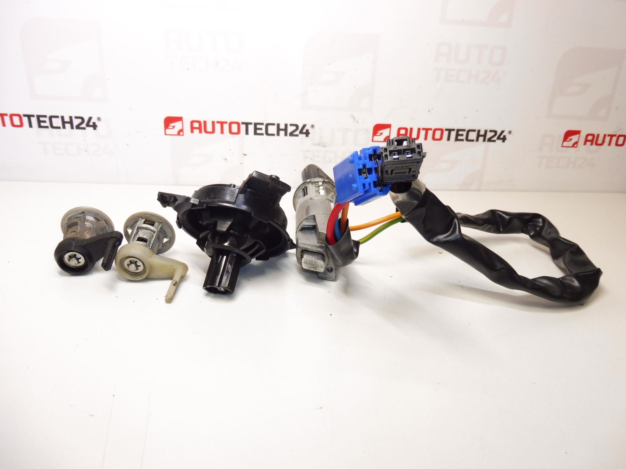 Σετ κλειδαριάς Peugeot 206 206+ 1 κλειδί 4162NR 4162EZ