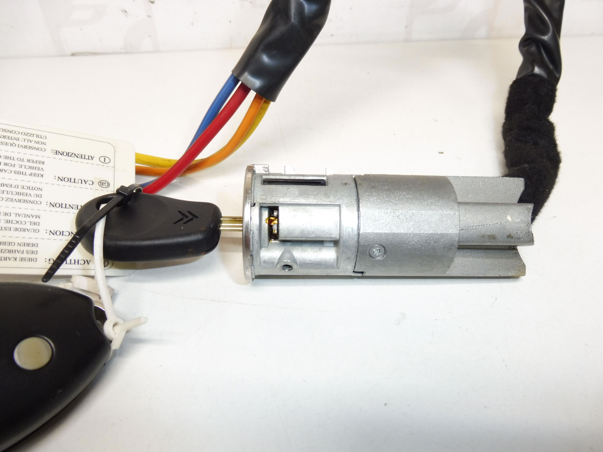 Σετ κλειδαριάς, κουτί διακόπτη, 2 κλειδιά Citroën Xsara 4162Y9 4162Z4