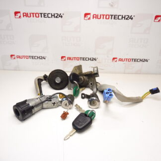 Σετ 2 κλειδιών και κλειδαριών Citroën Berlingo II 4162CF 4162CH