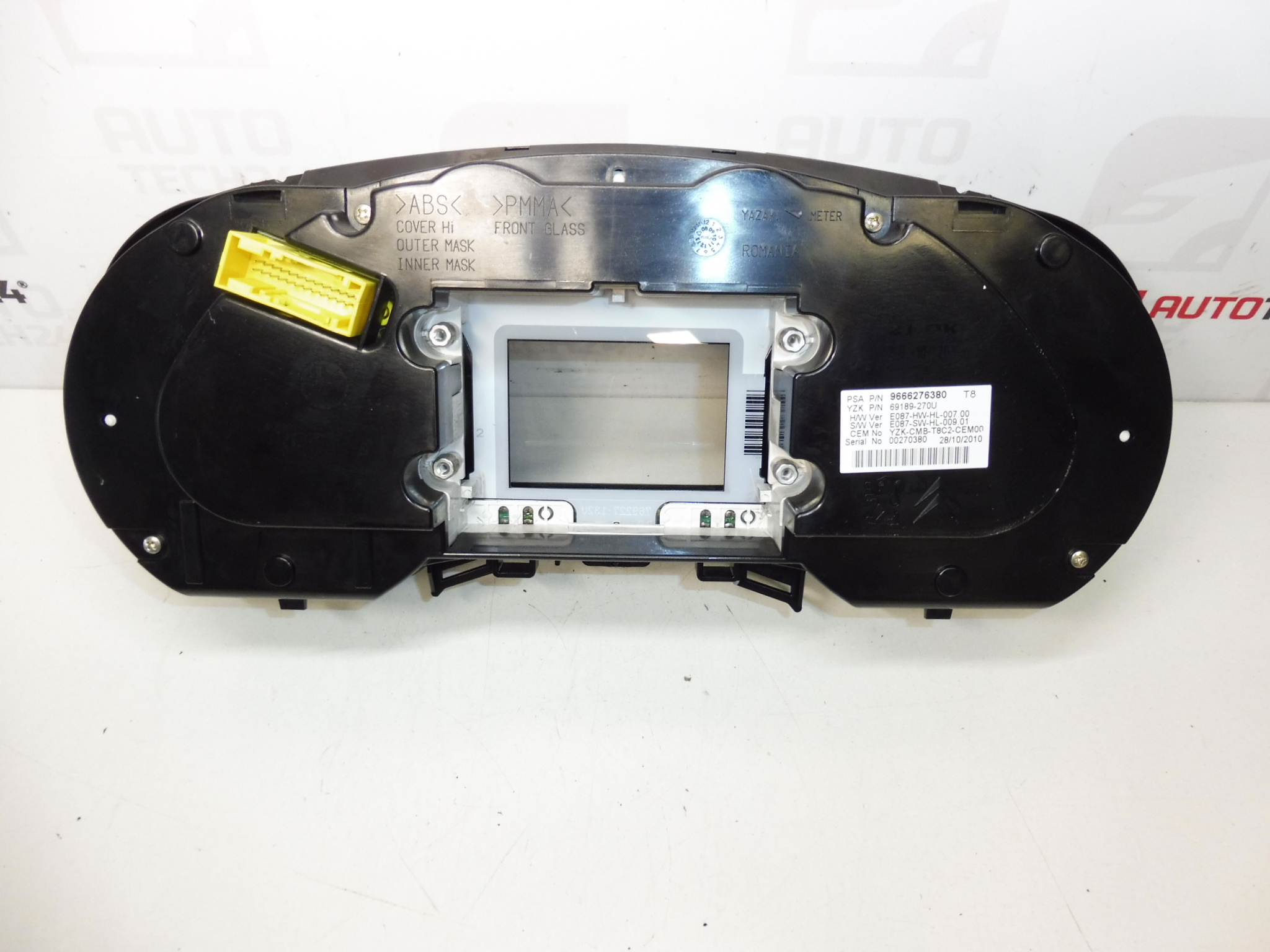 Ταχύμετρο 201000km Peugeot 3008 5008 9666276380 9805170680 6103Y4