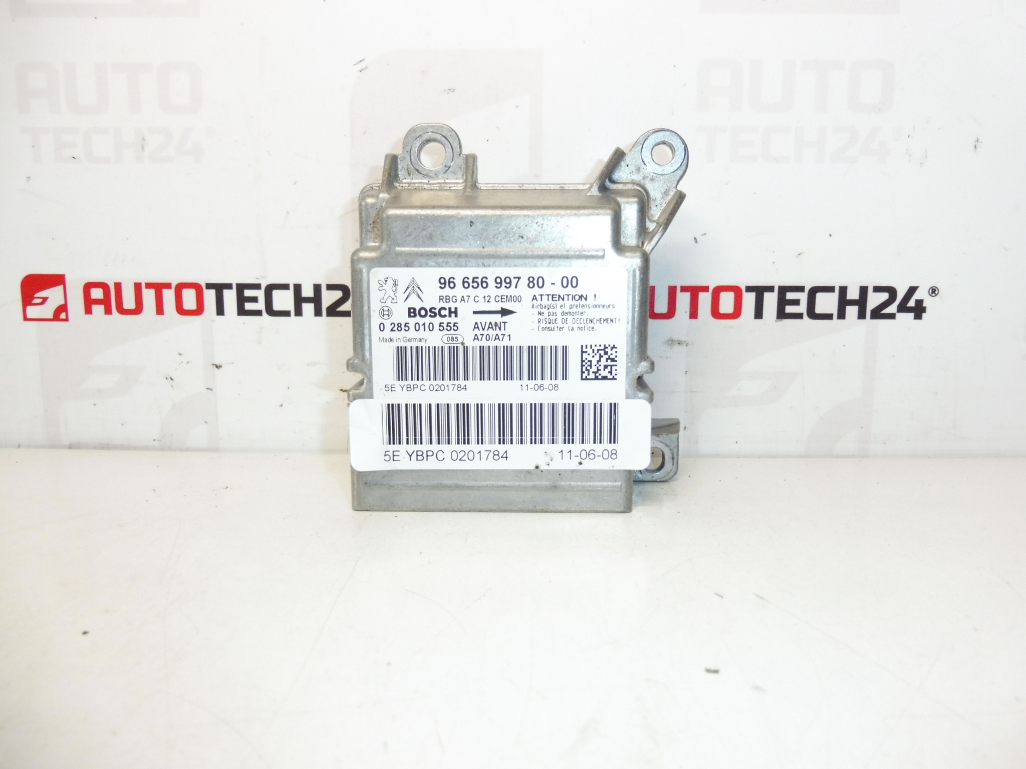 Μονάδα αερόσακου Bosch Peugeot 207 9665699780 0285010555 6546K0