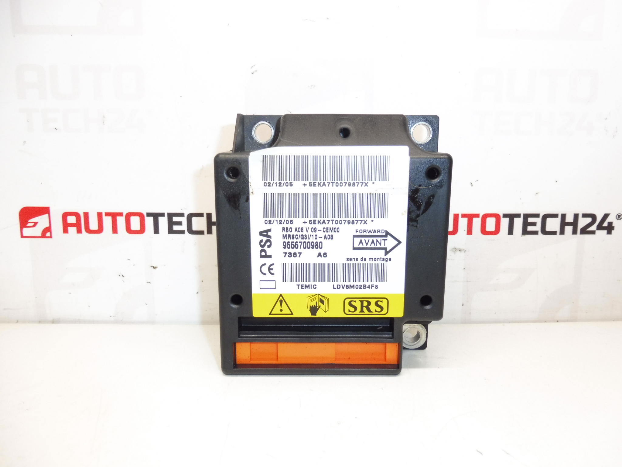 Μονάδα αερόσακου Peugeot 1007 9656700980 654670