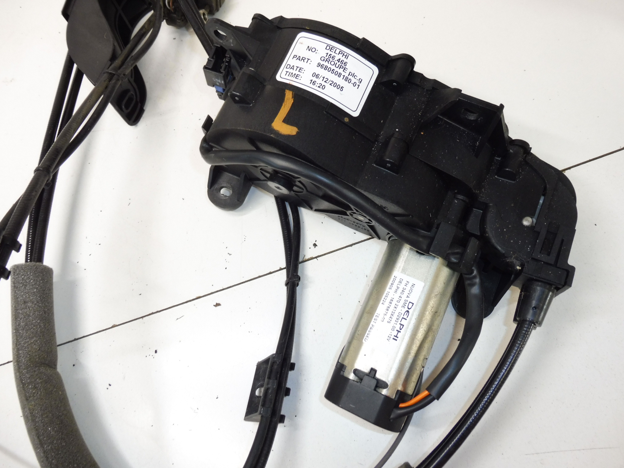 Peugeot 1007 ηλεκτρική κίνηση οδηγού 9680508180 9137C1 9137A9