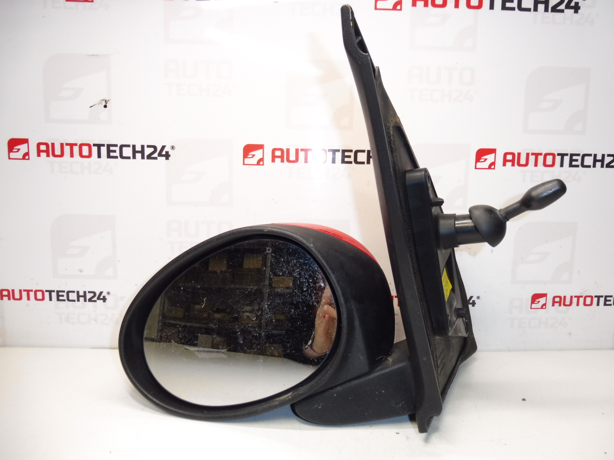 Αριστερός καθρέφτης κόκκινο Citroën C1 Peugeot 107 87940-0H010 87940-0H011