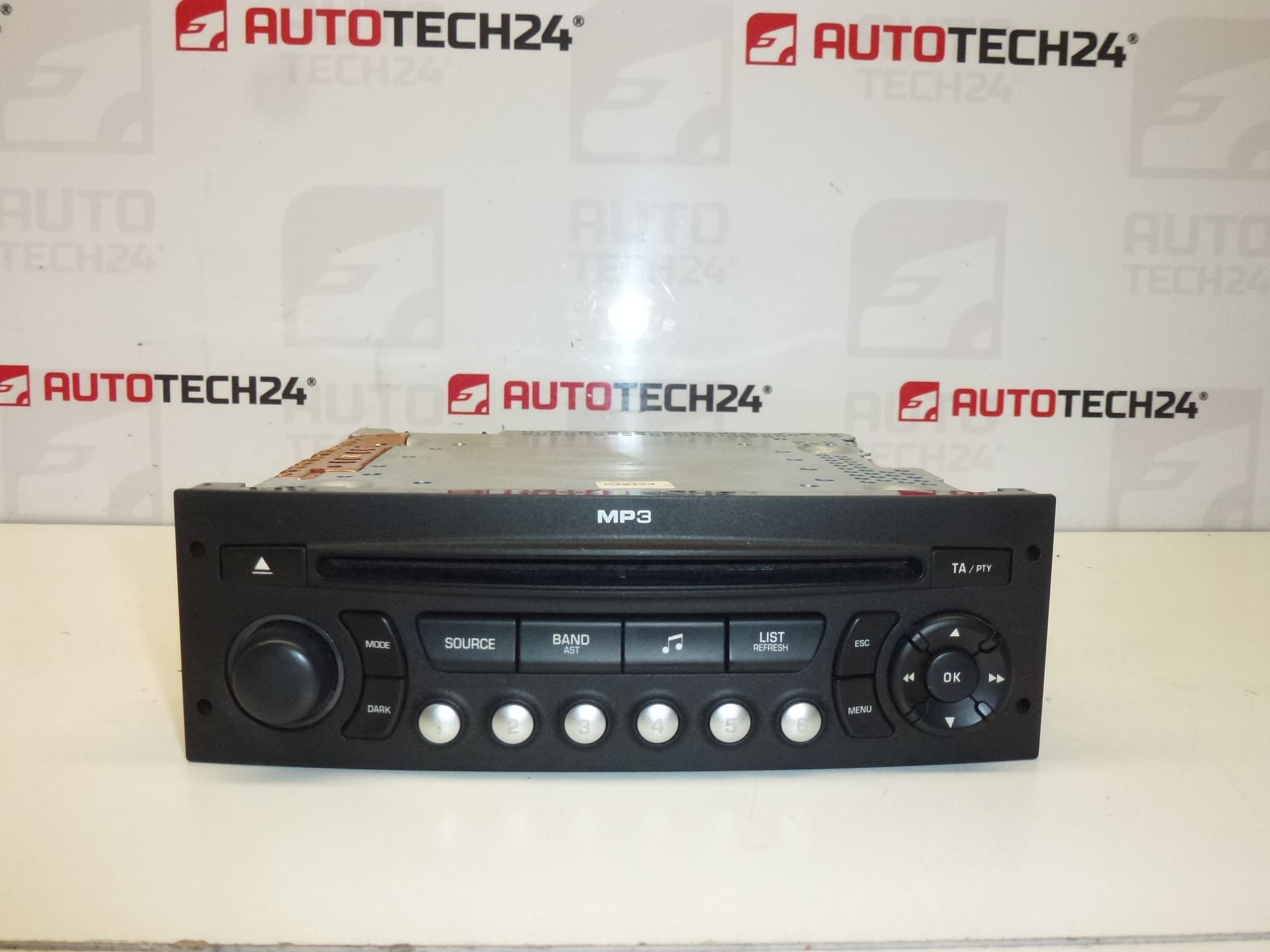 Ραδιόφωνο αυτοκινήτου με CD MP3 Citroën Peugeot 96643698XT 657919
