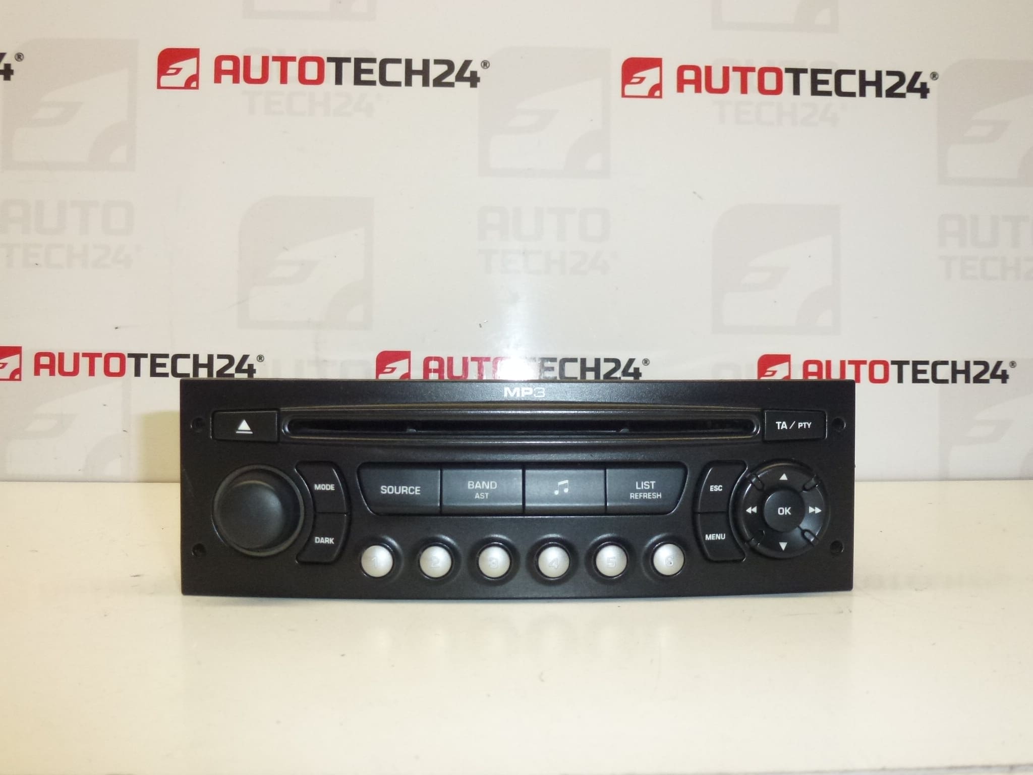 Ραδιόφωνο αυτοκινήτου με CD MP3 Citroën Peugeot 9664769777 657992