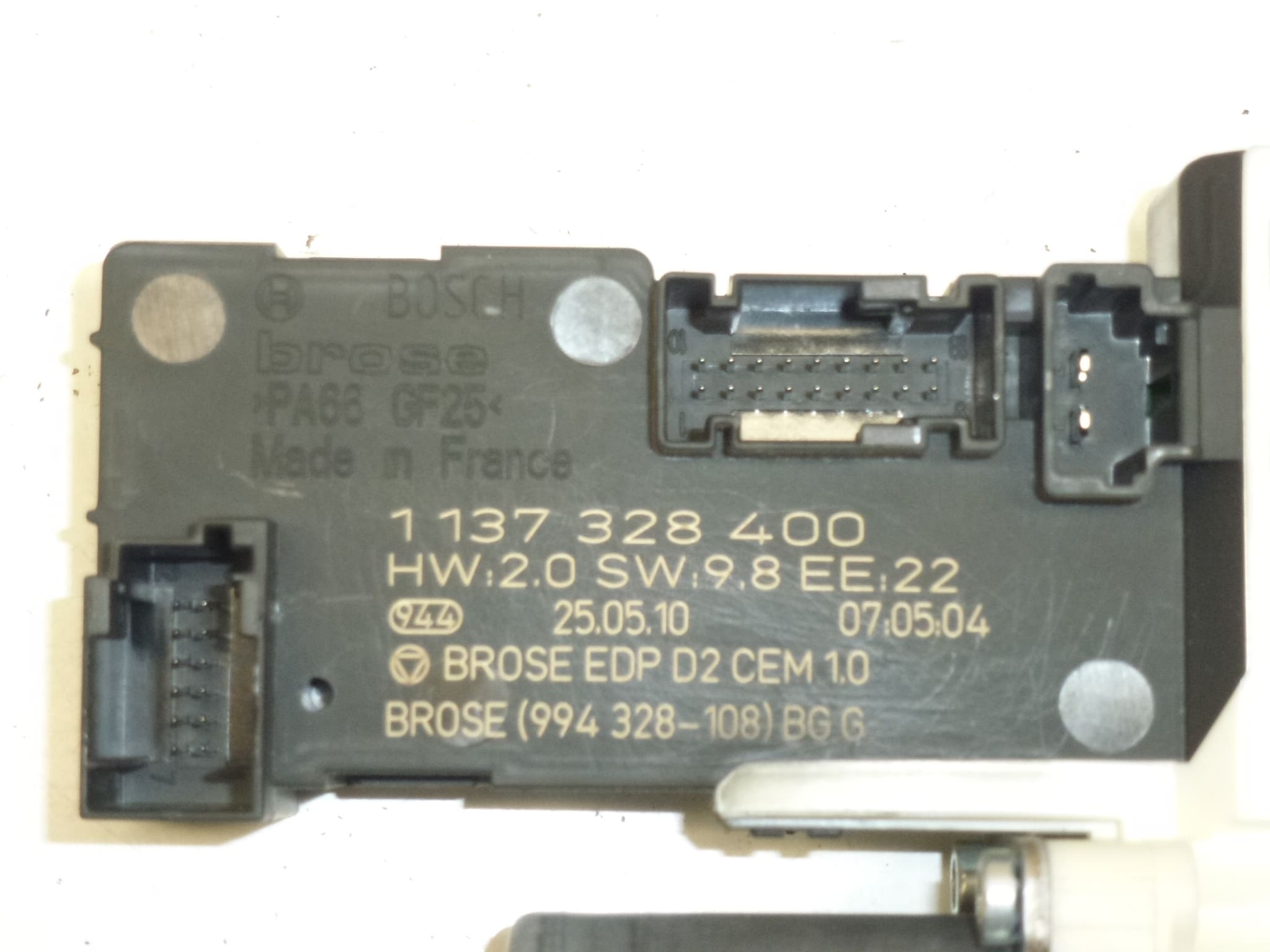 Peugeot 407 Μοτέρ περιέλιξης αριστερού παραθύρου 9663036480 9221Z0