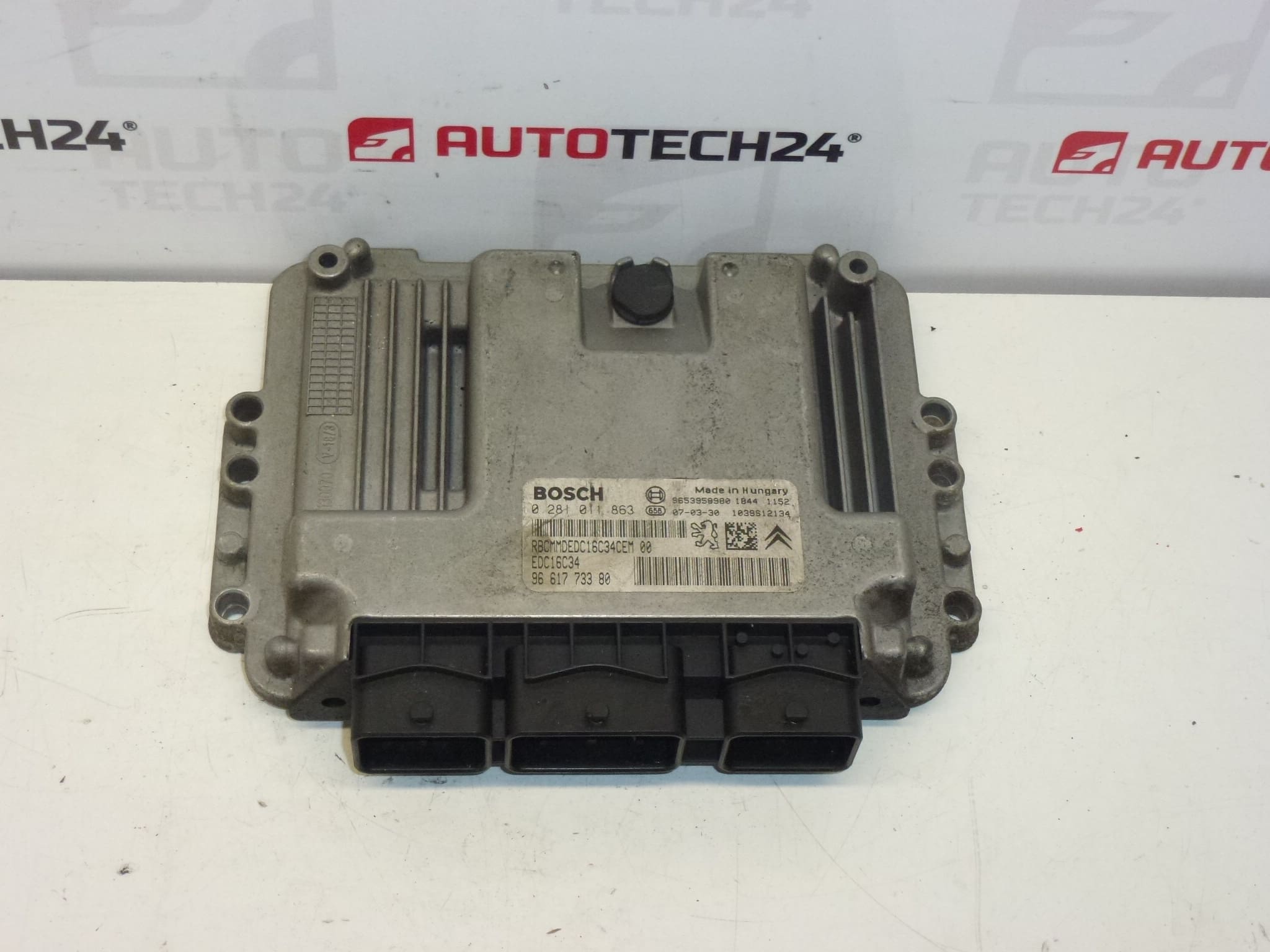 ECU Bosch EDC16C34 Citroën Peugeot 0281011863 9661773380