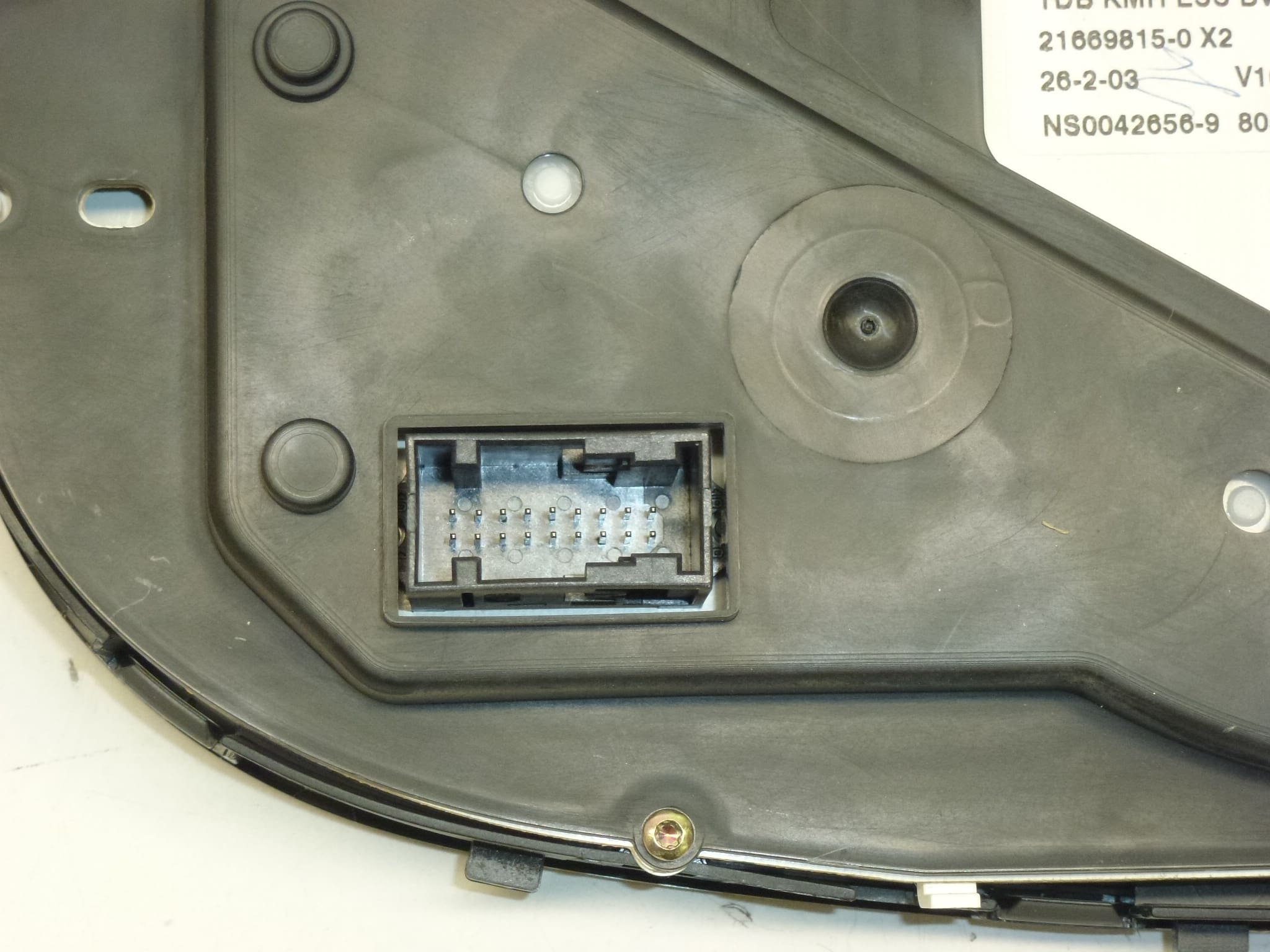 Ταχύμετρο Peugeot 307 χιλιόμετρα 182 χιλιάδες χιλιόμετρα 9645768480 6103F7