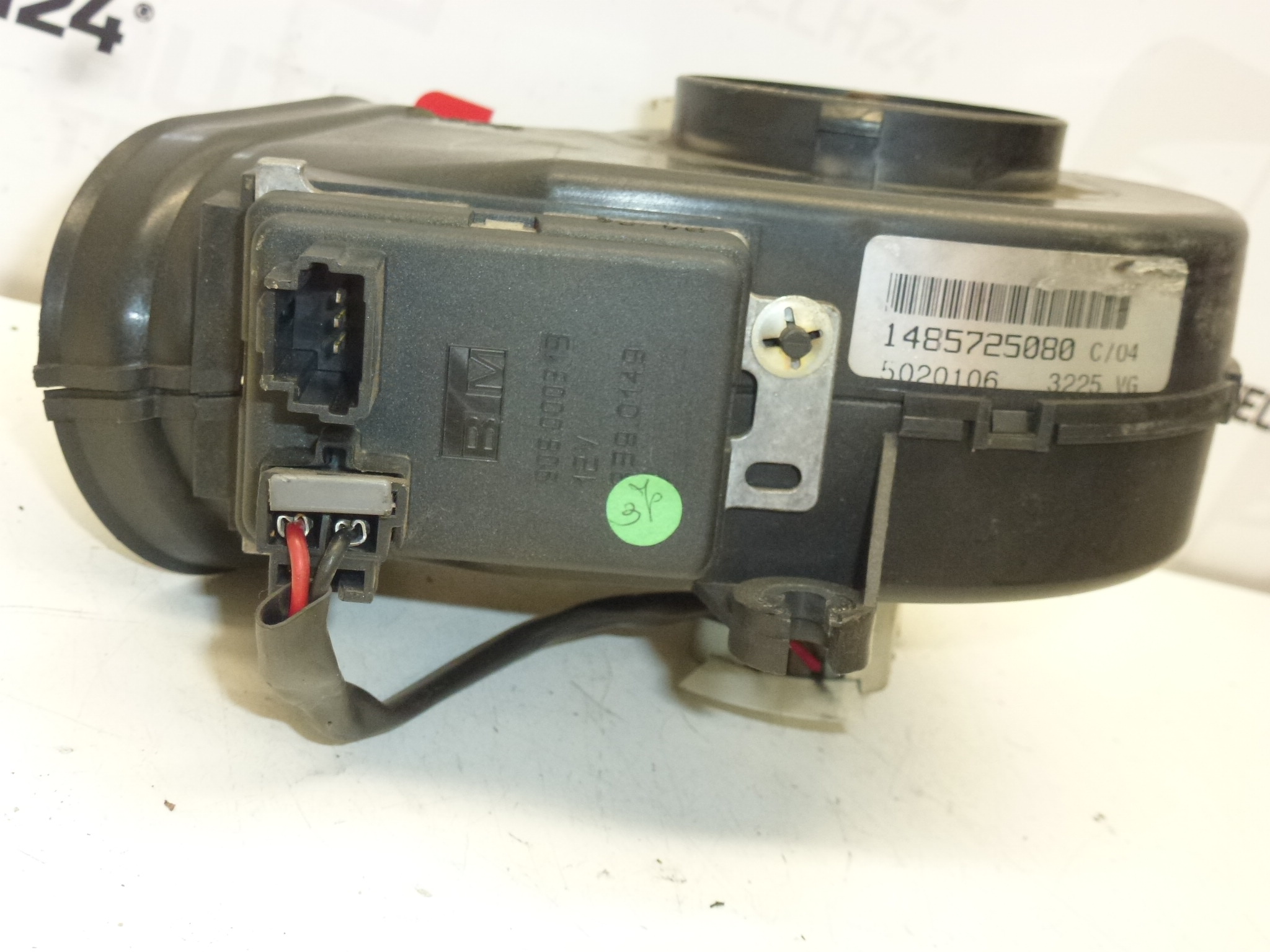 Πρόσθετος ανεμιστήρας αέρα αριστερά Citroën C8 Peugeot 807 1485725080 6441AW