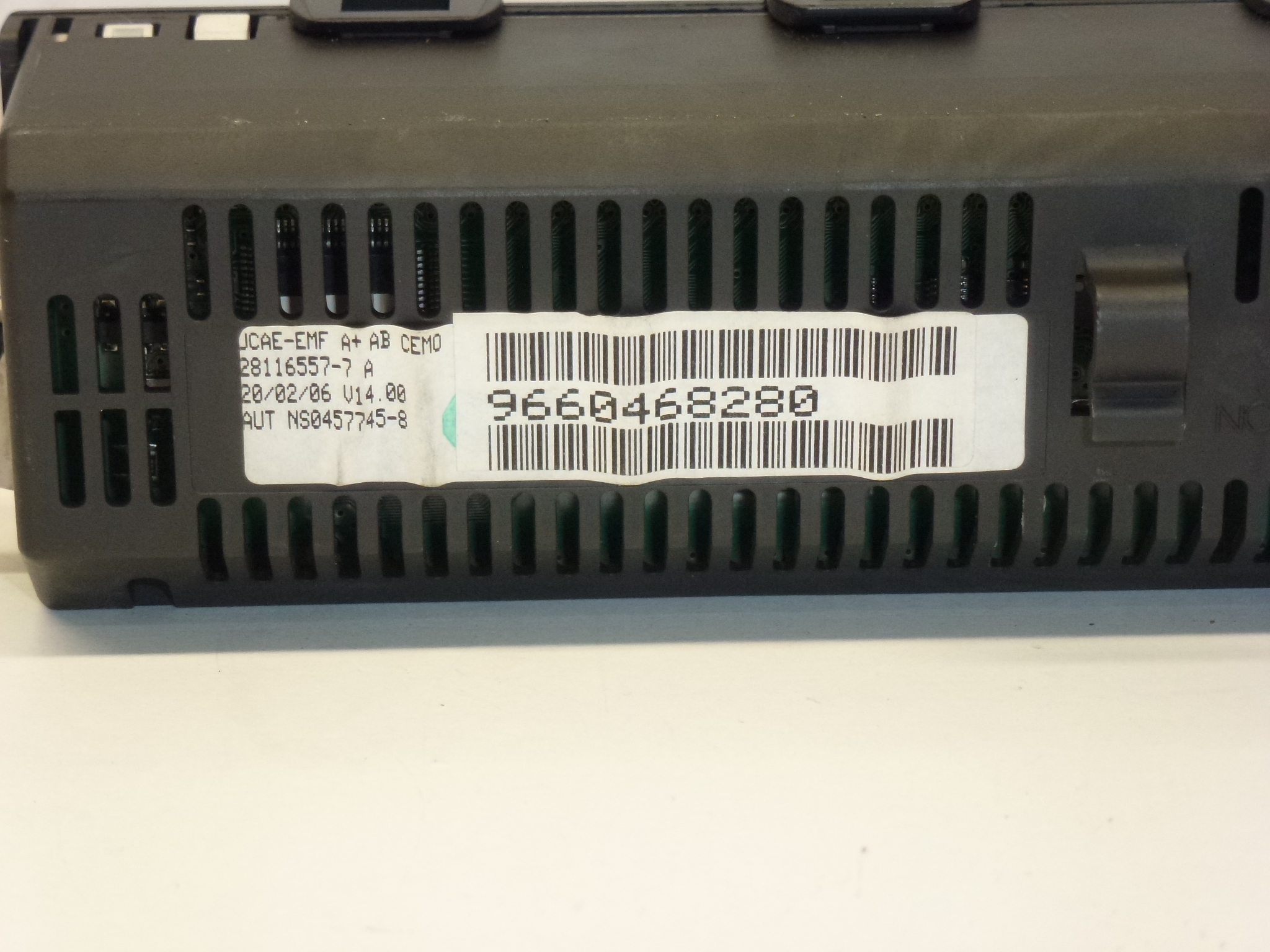 Οθόνη Citroën C5 μονό κλιματισμό 9660468280 6155FV