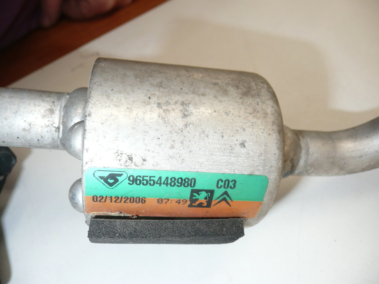 Climate pipe Peugeot 207 9655448980 6460TV