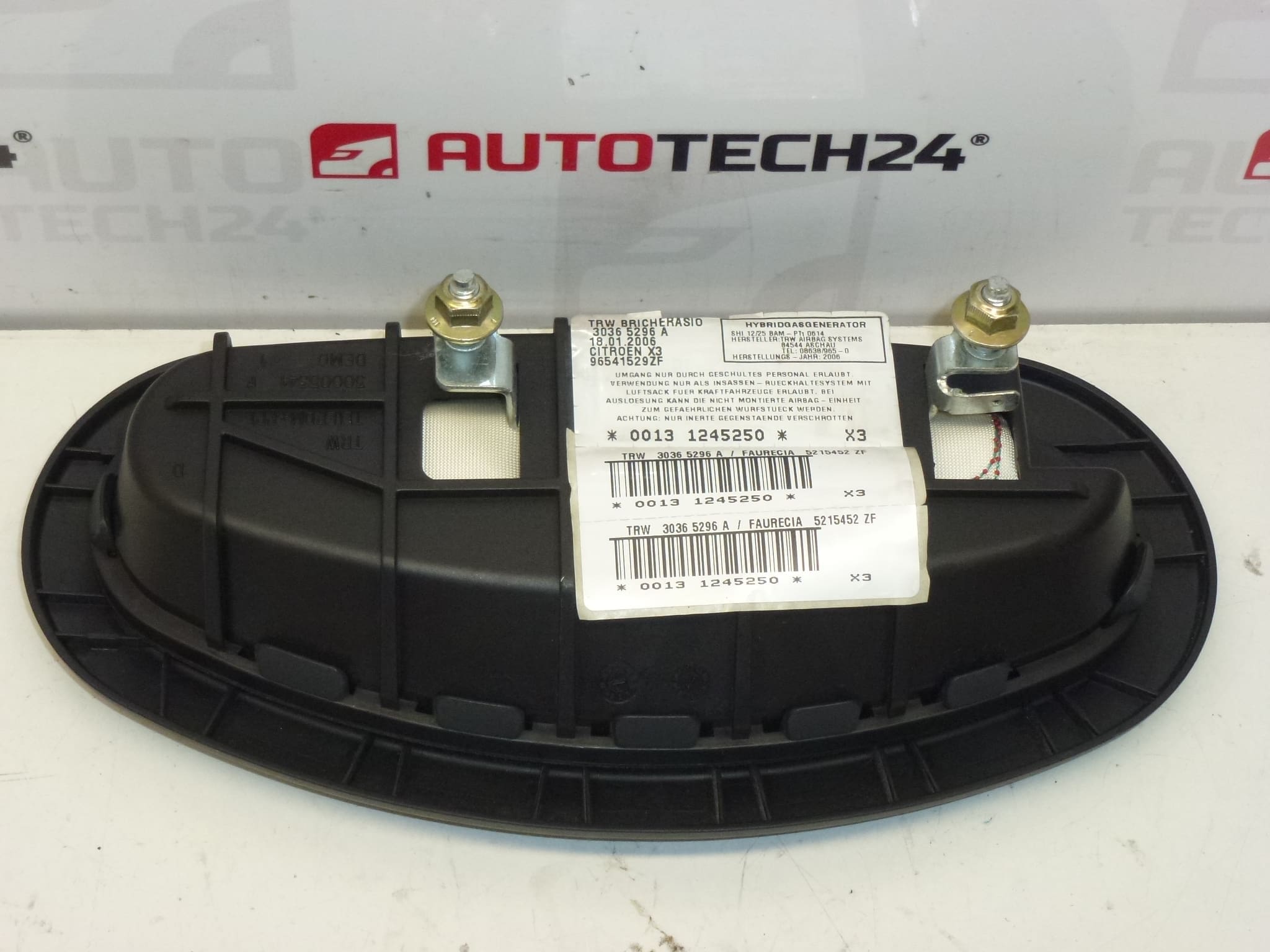 Αερόσακος Πλευρικός Citroën C5 I και II 96541529ZF 8216HA - Image 2