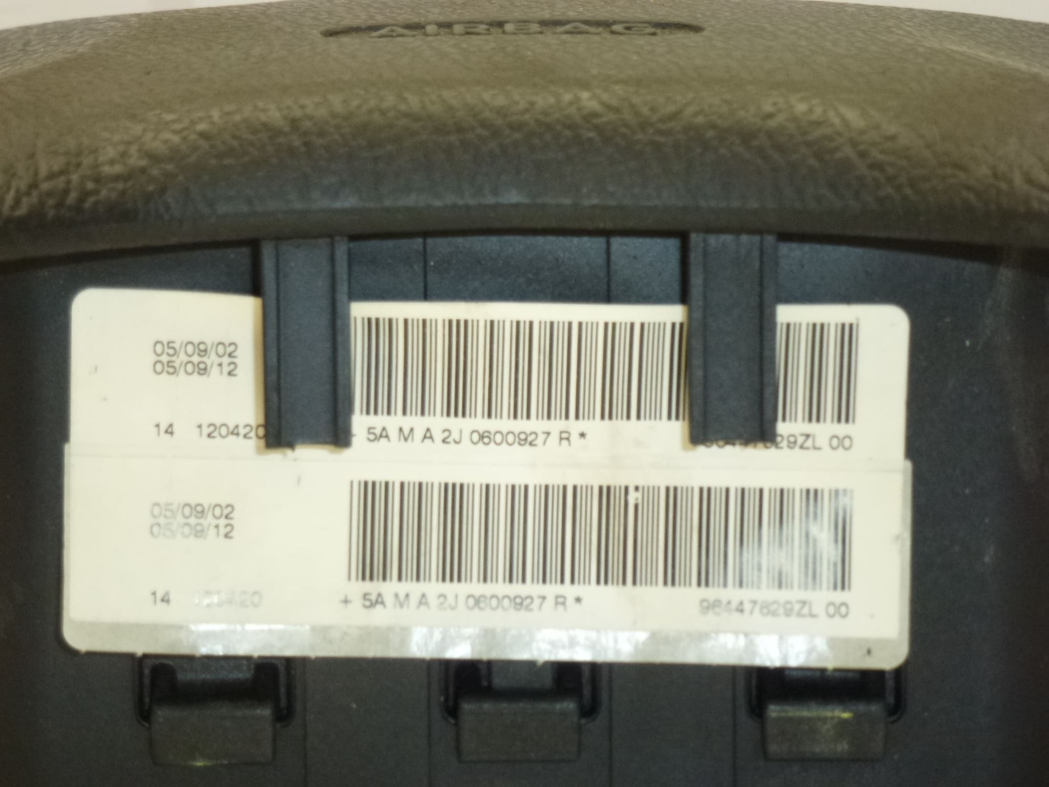 Αερόσακος Τιμονιού Citroën Xsara Picasso 96447629ZL 4112FN - Image 2