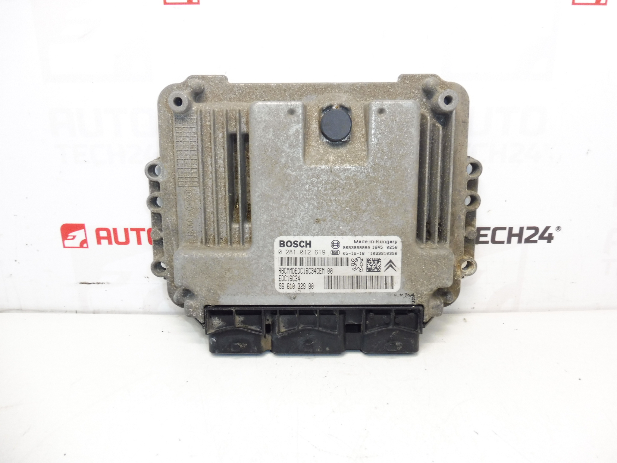 Μονάδα Ελέγχου Bosch EDC16C34 1.6 HDI 0281012619 9661023980