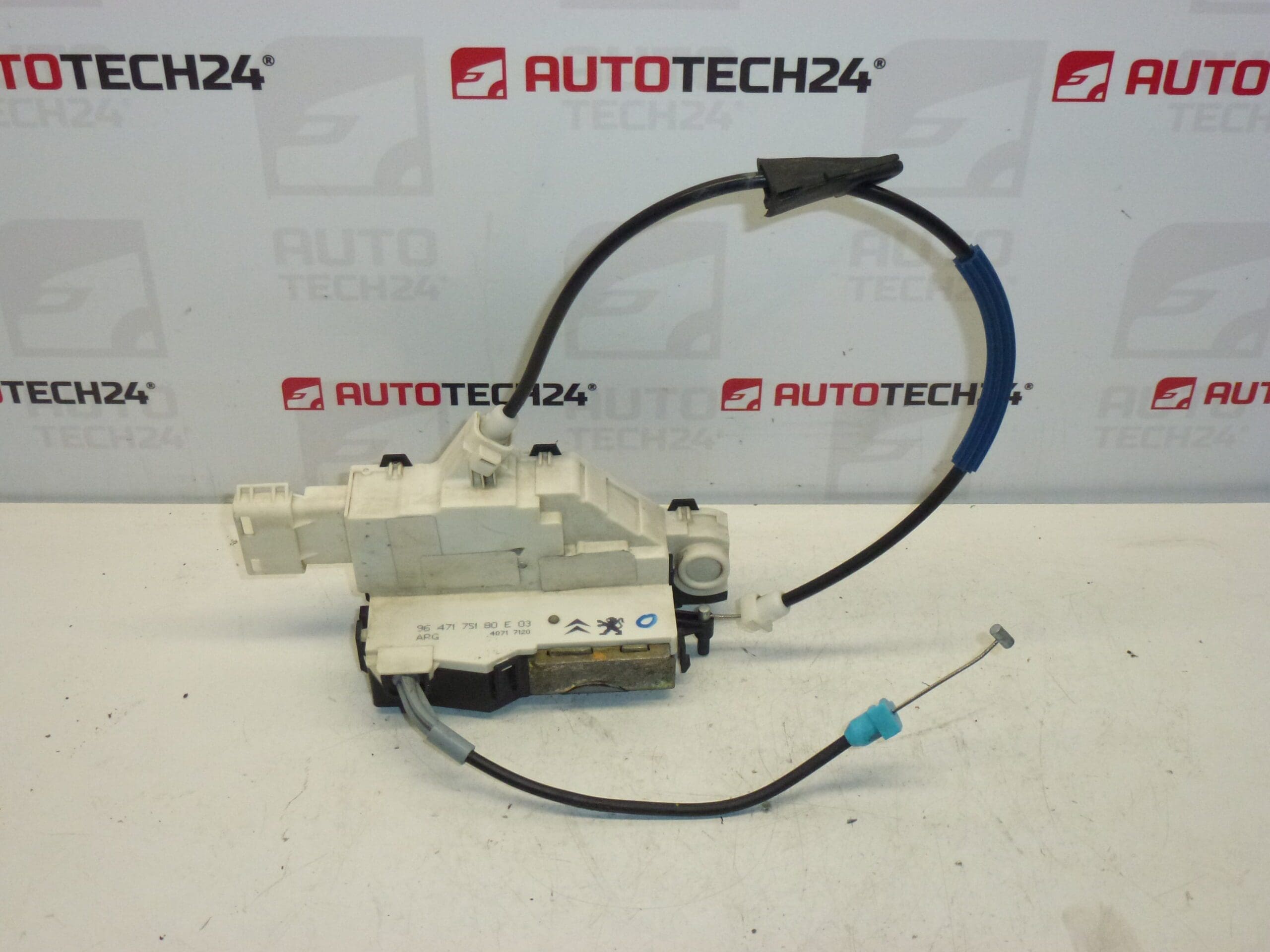 Αριστερή κλειδαριά πίσω πόρτας Citroën C4 9647175180 9137E0