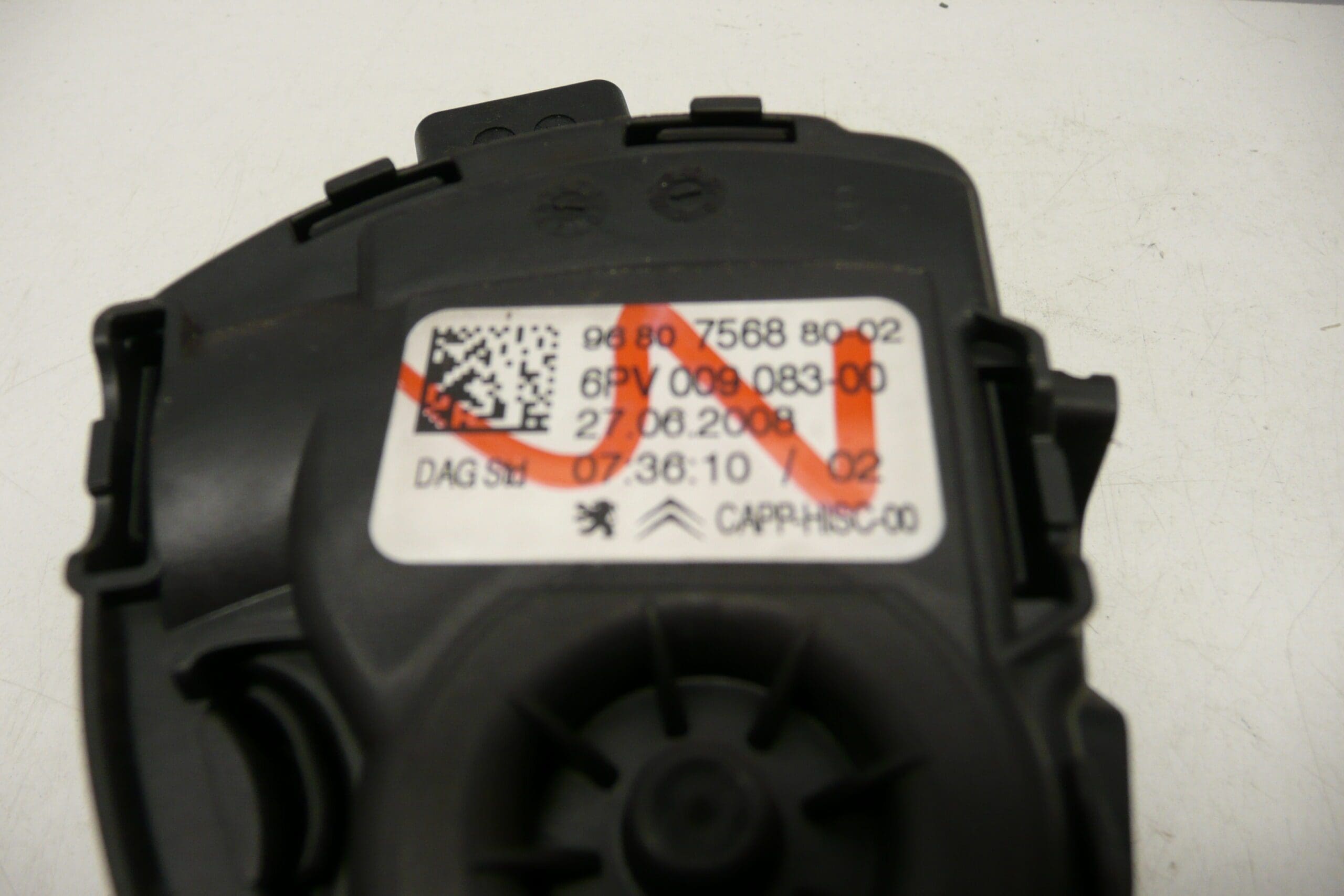 Πεντάλ γκαζιού HELLA Citroën Peugeot 9680756880 1601AW - Image 2