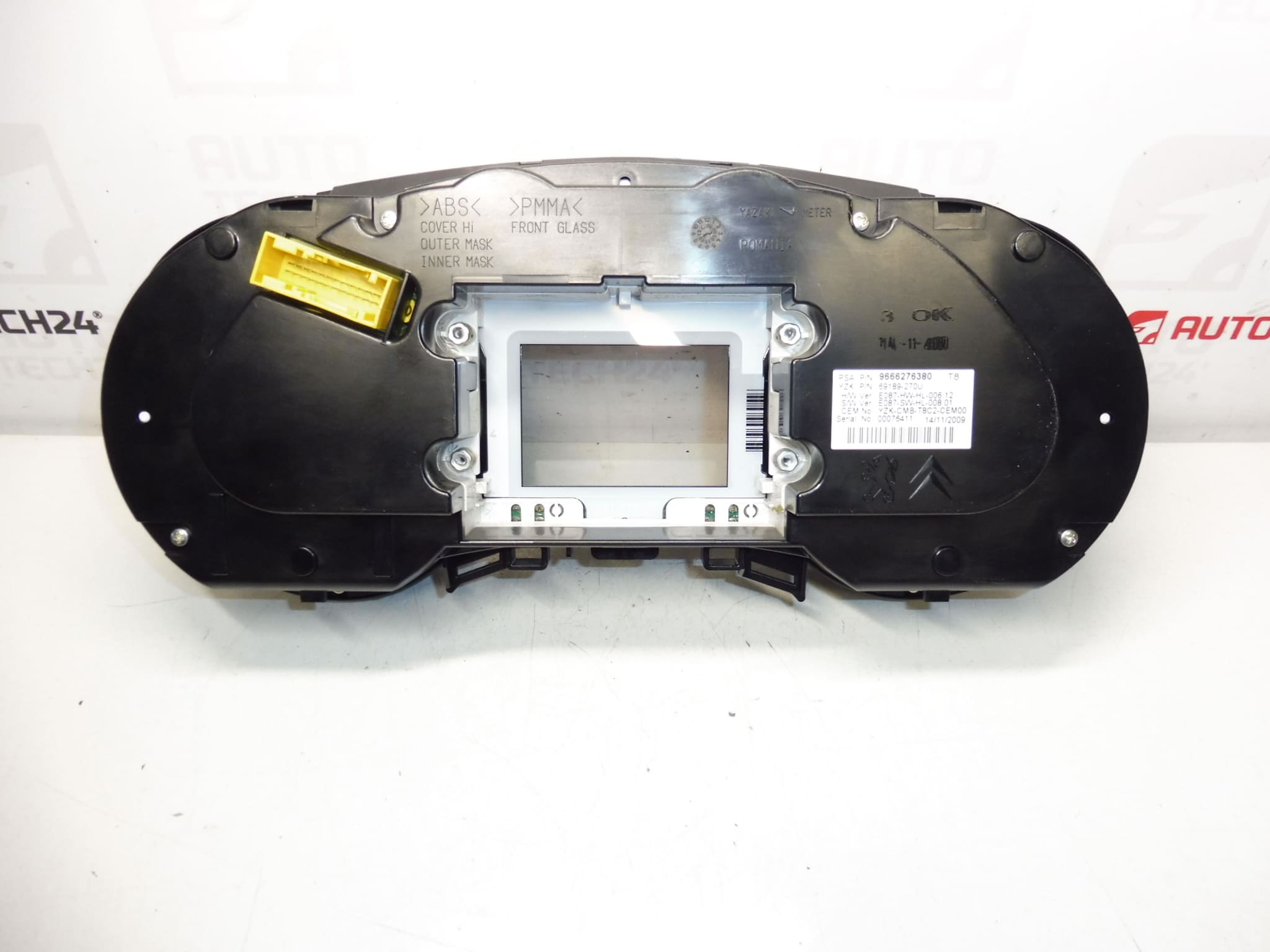 Ταχύμετρο 188000km Peugeot 3008 5008 9666276380 9805170680 6103Y4 - Image 2