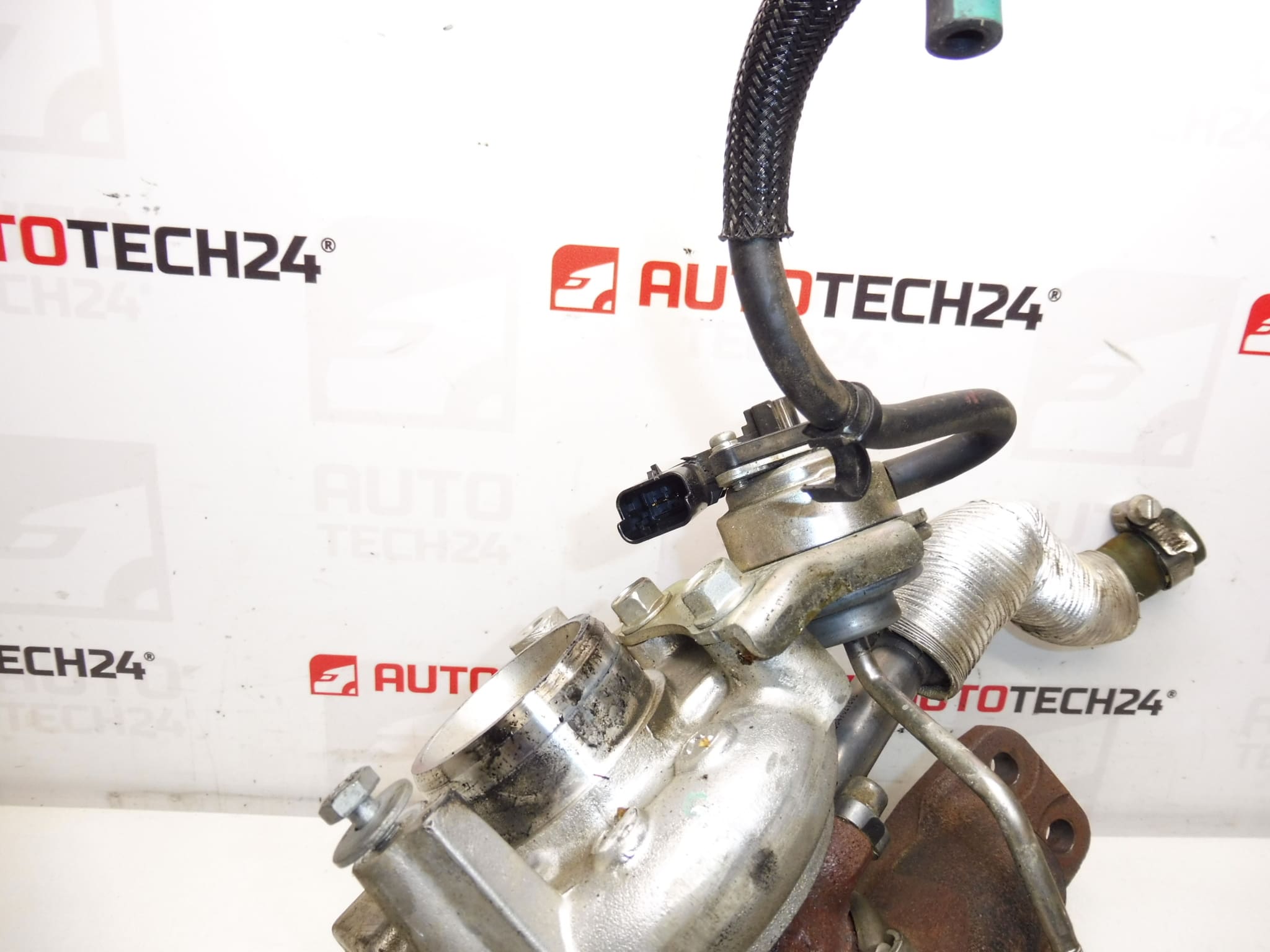 Turbo Citroën Peugeot 1.6 HDI 68KW 63 χιλιάδες km 9673283680 TD02H2-07TVT-21 - Image 2