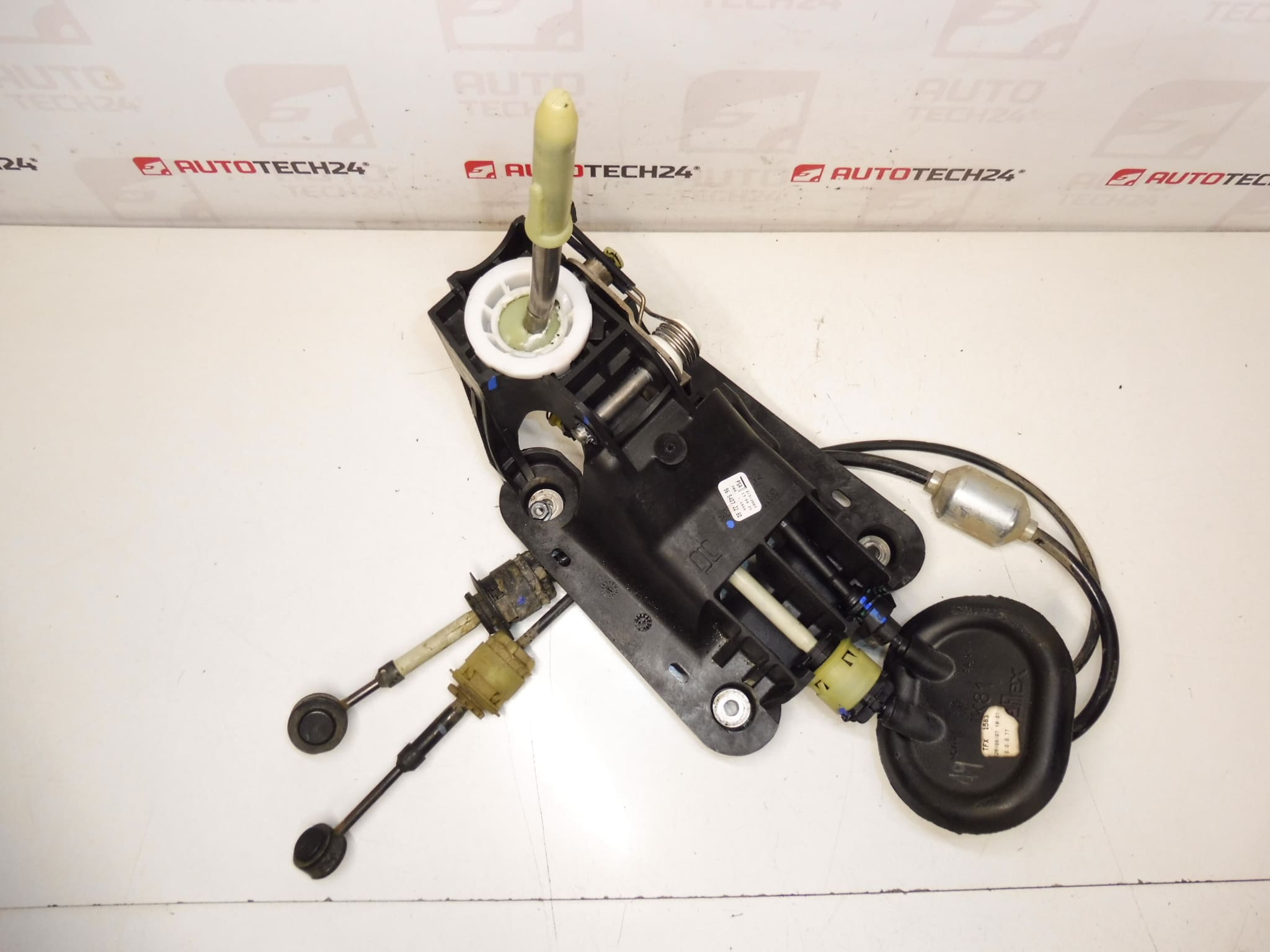 Μοχλός αλλαγής ταχυτήτων με ντίζες Peugeot 207 9654072280 2400CP 2444CZ - Image 2