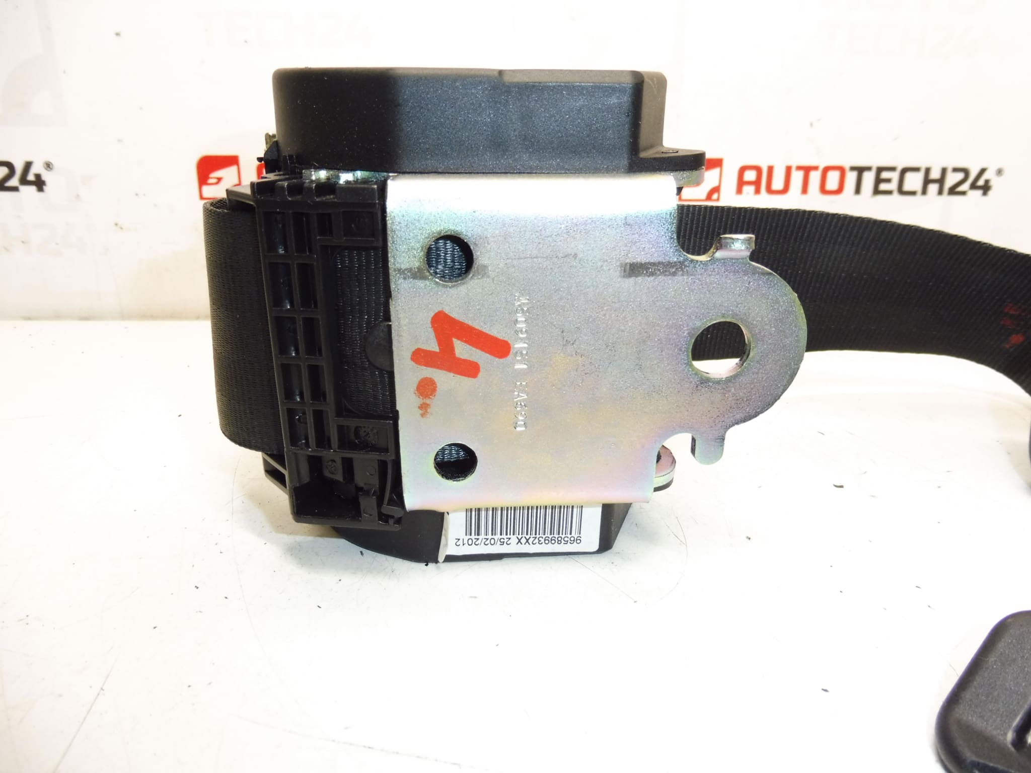 Ζώνη ασφαλείας πίσω Peugeot 308 96589932XX 8975L9 - Image 2