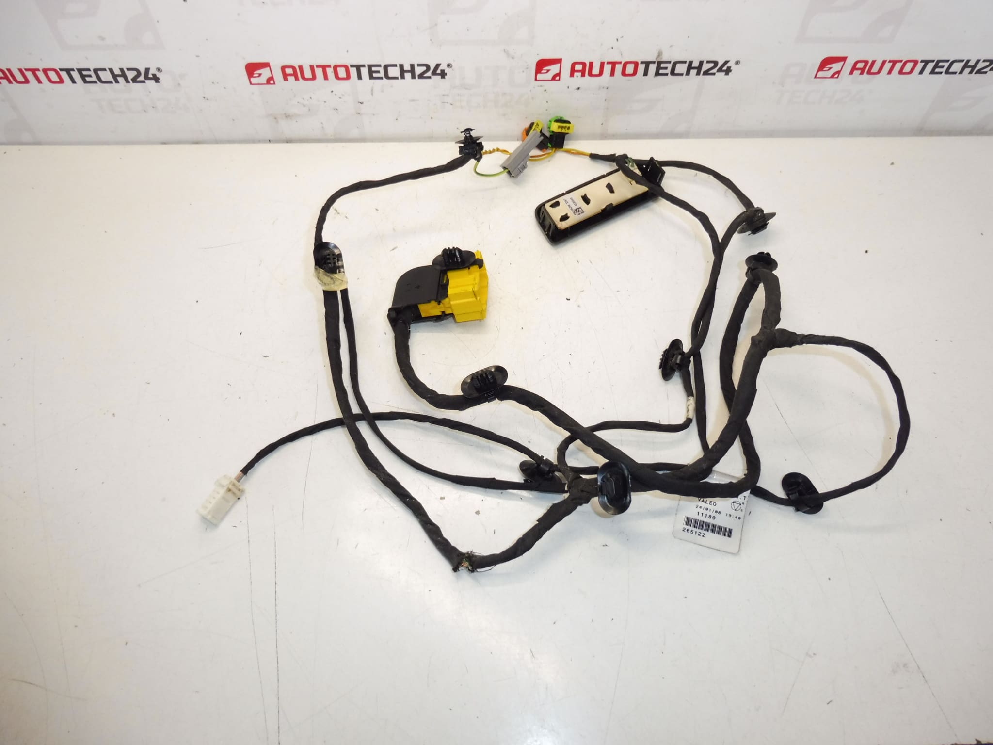 Πλεξούδα καθίσματος οδηγού Citroen C4 Picasso 6505V3